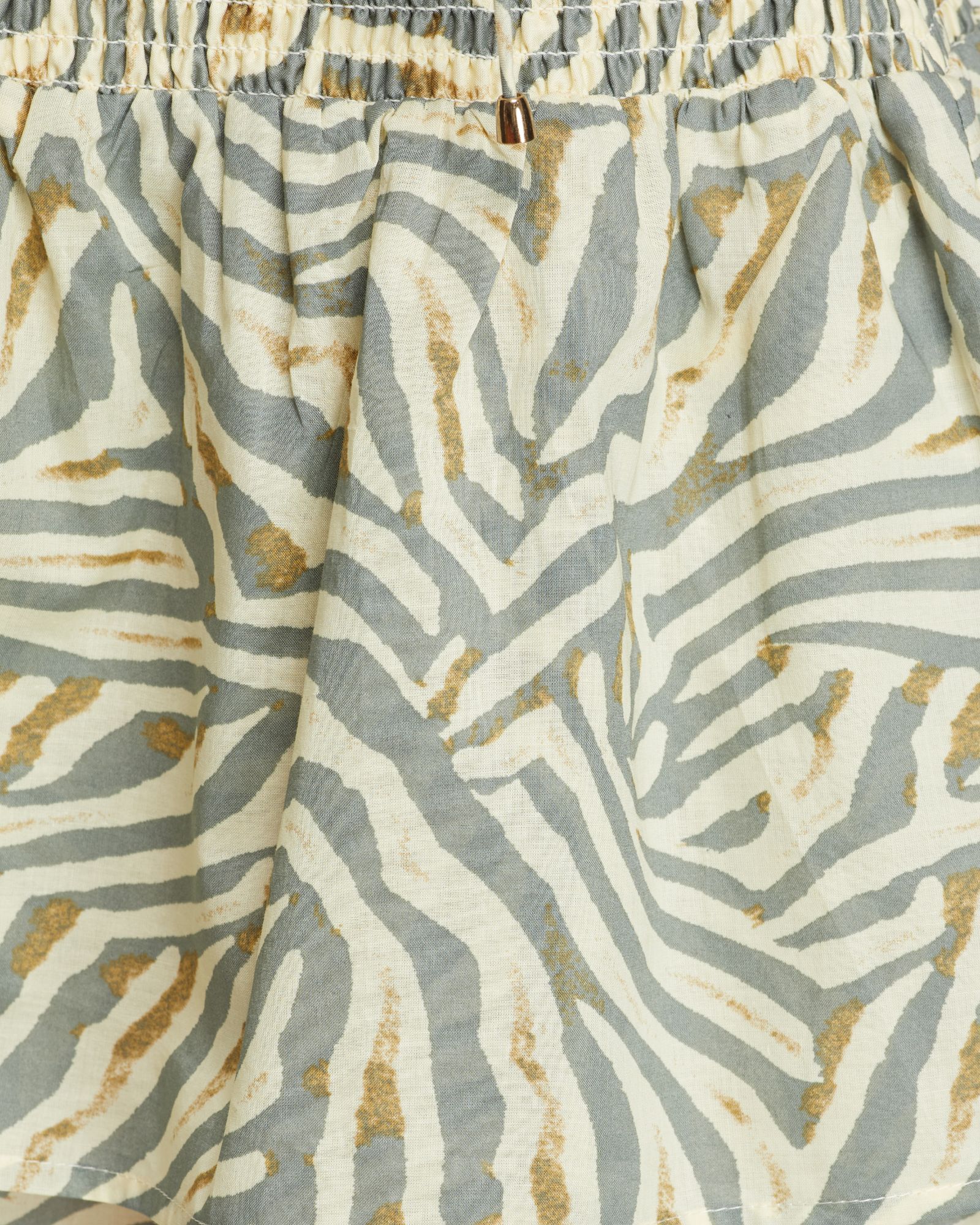 Ryder Grey Animal Print Skirt - Image 6