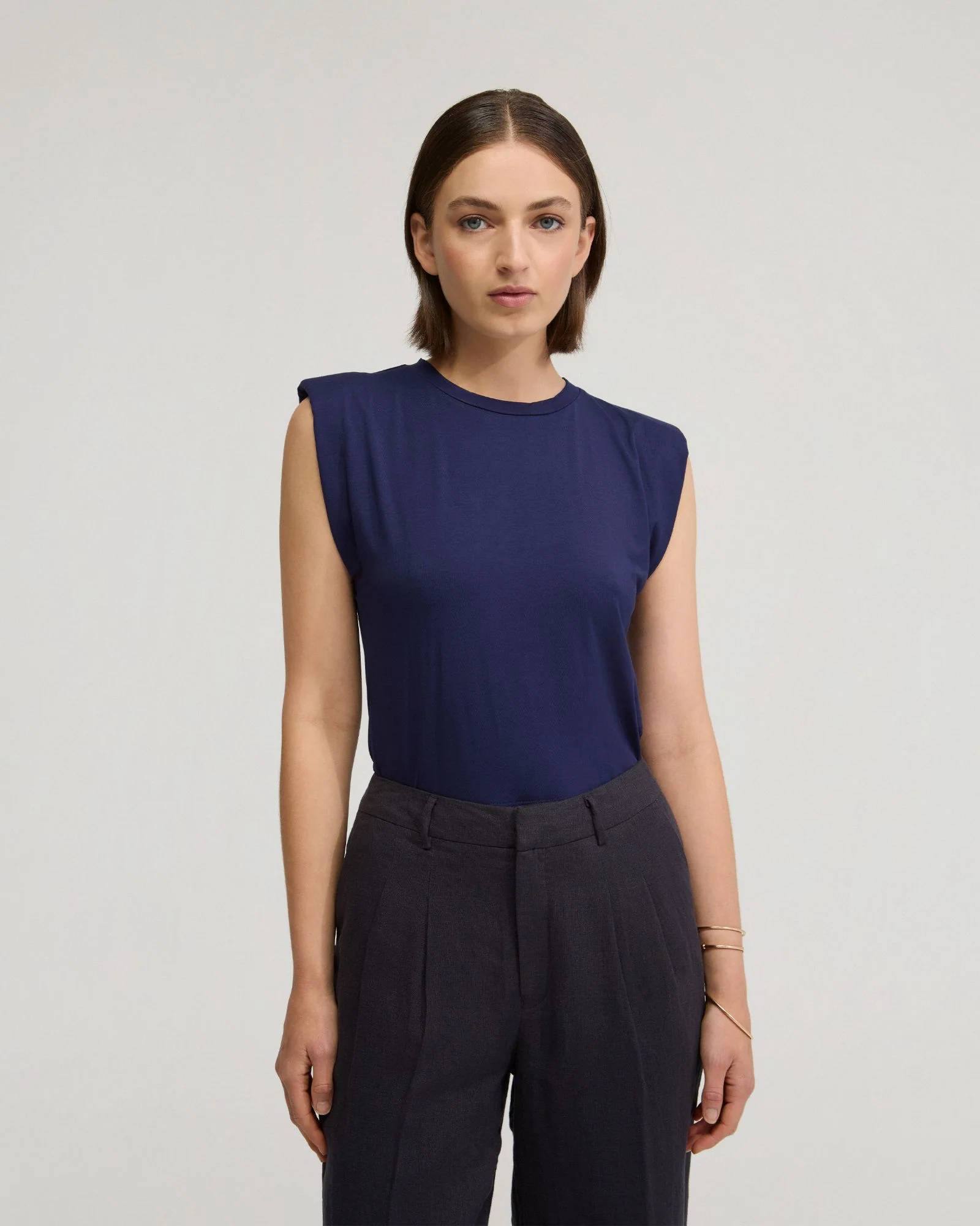 Sabrina Crop Jersey Top - Image 5