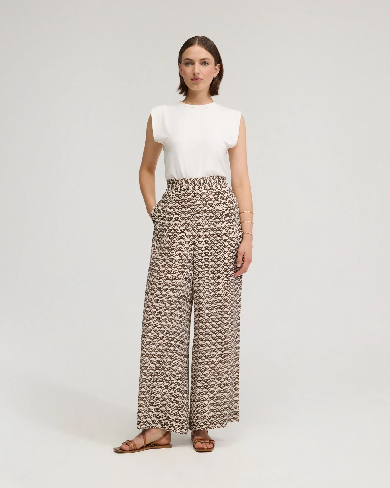 Sabrina Crop Jersey Top - Image 7