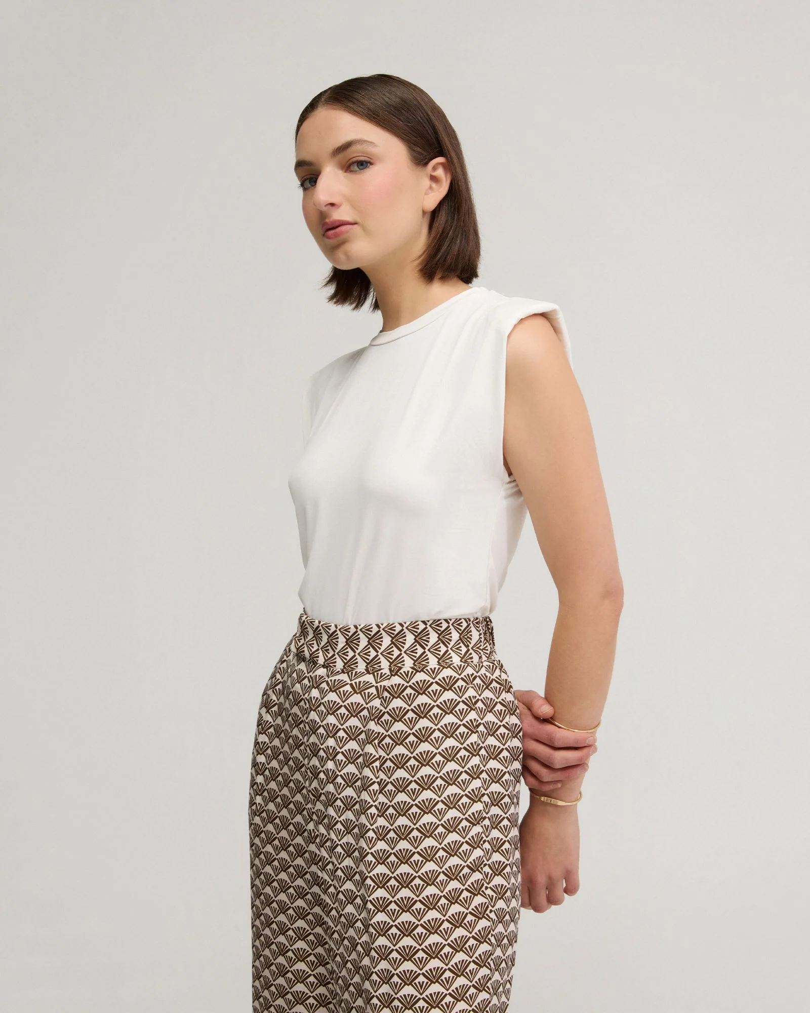 Sabrina Crop Jersey Top - Image 8