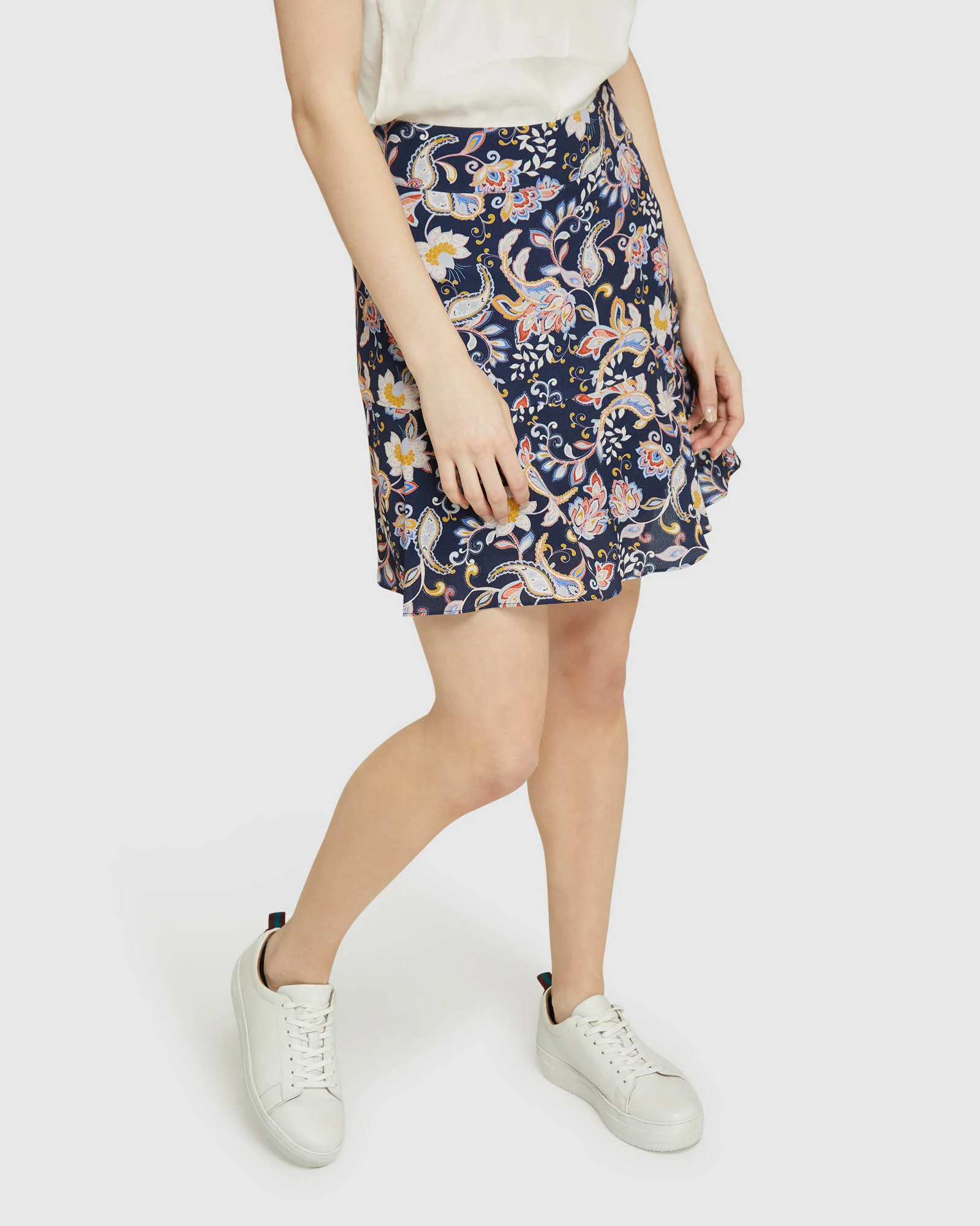 Sabrina Floral Flip Skirt - Image 4