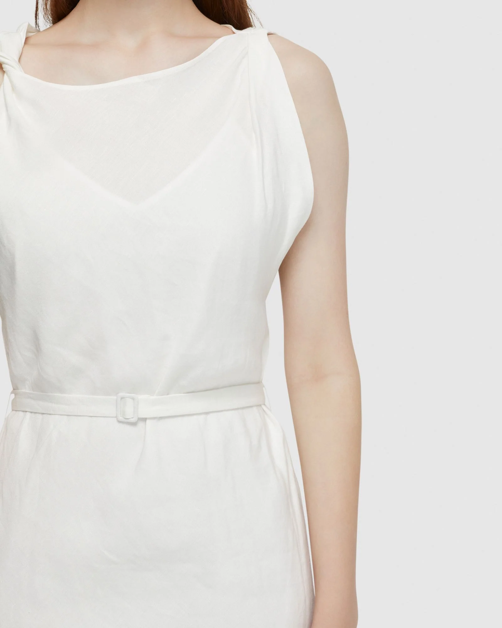 Sally Linen Blend Dress - Image 13