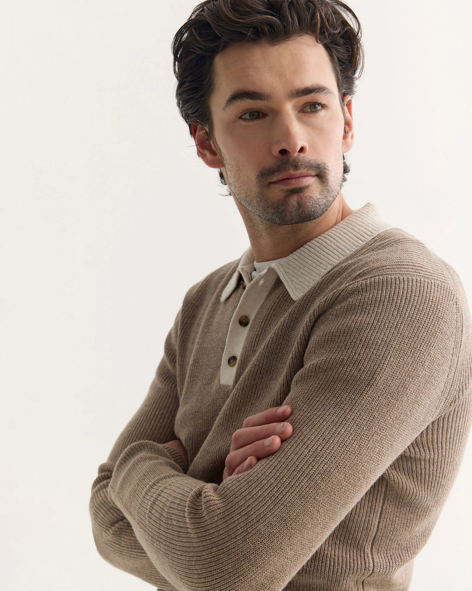 Sam Contrast Collar Knit - Image 10