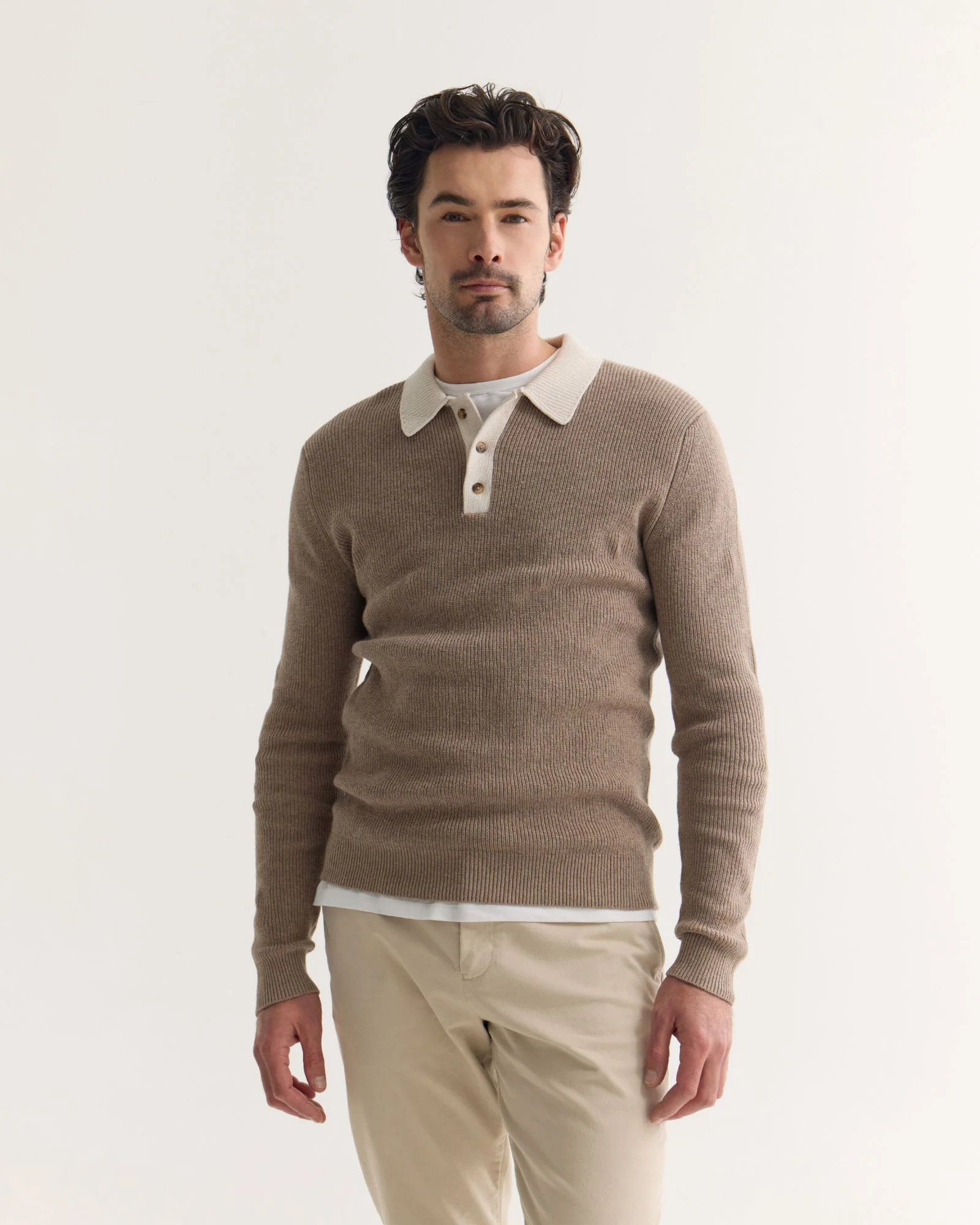 Sam Contrast Collar Knit - Image 11