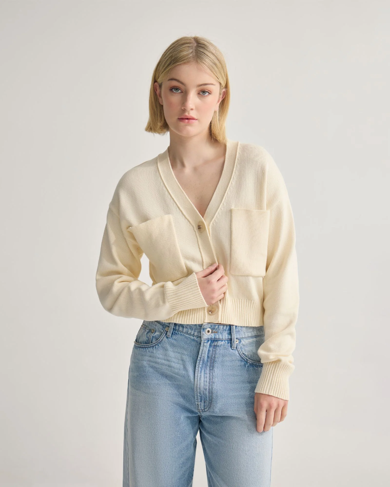 Sarah Cotton Cardigan - Image 11