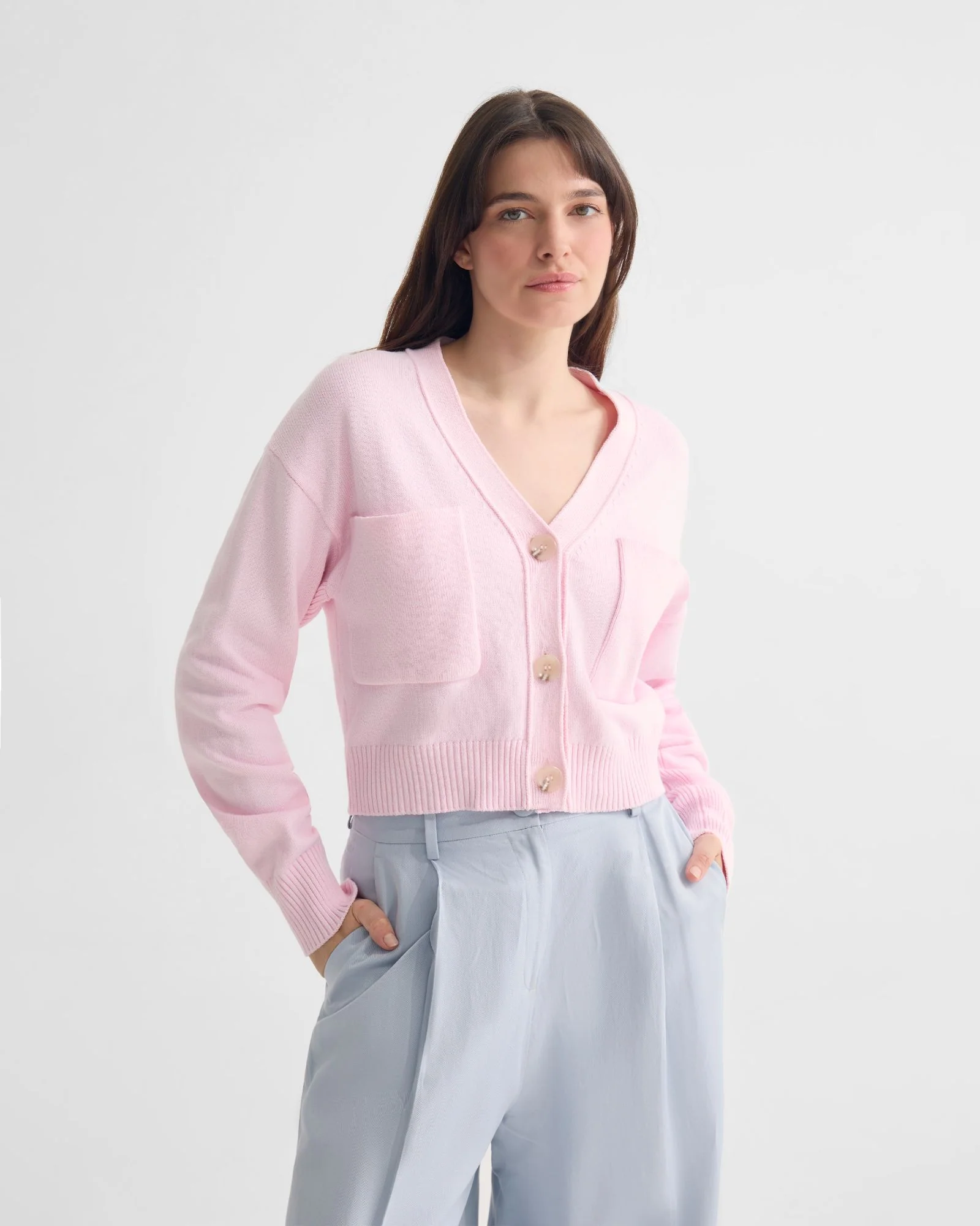 Sarah Cotton Cardigan - Image 5