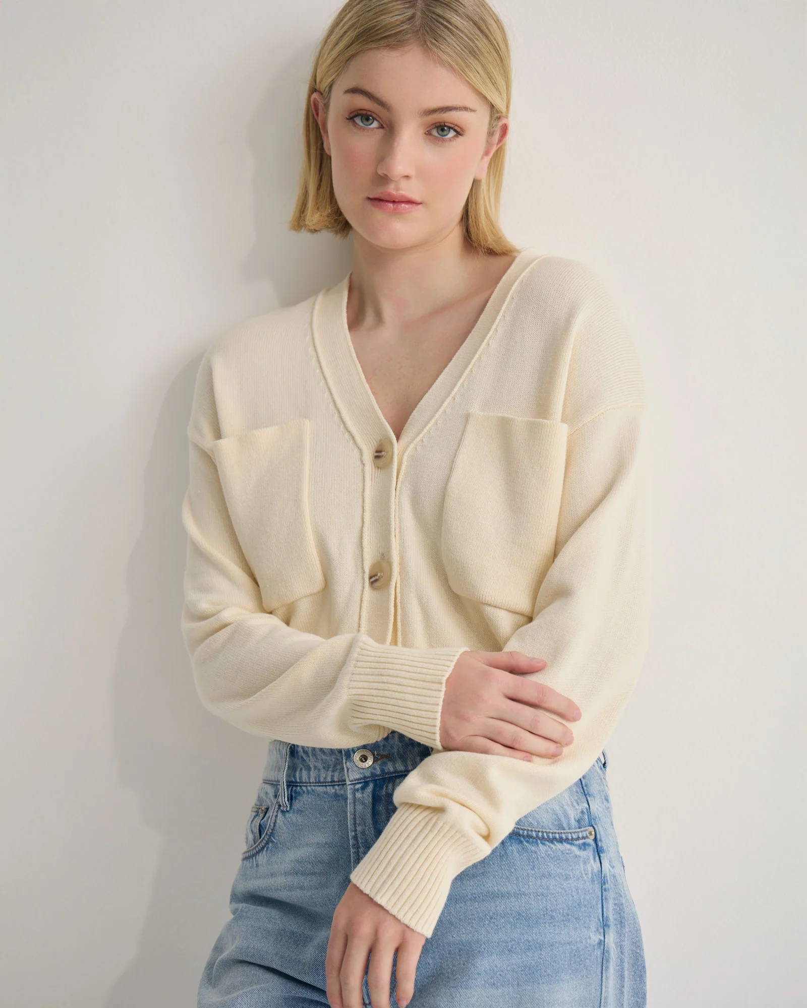 Sarah Cotton Cardigan - Image 7