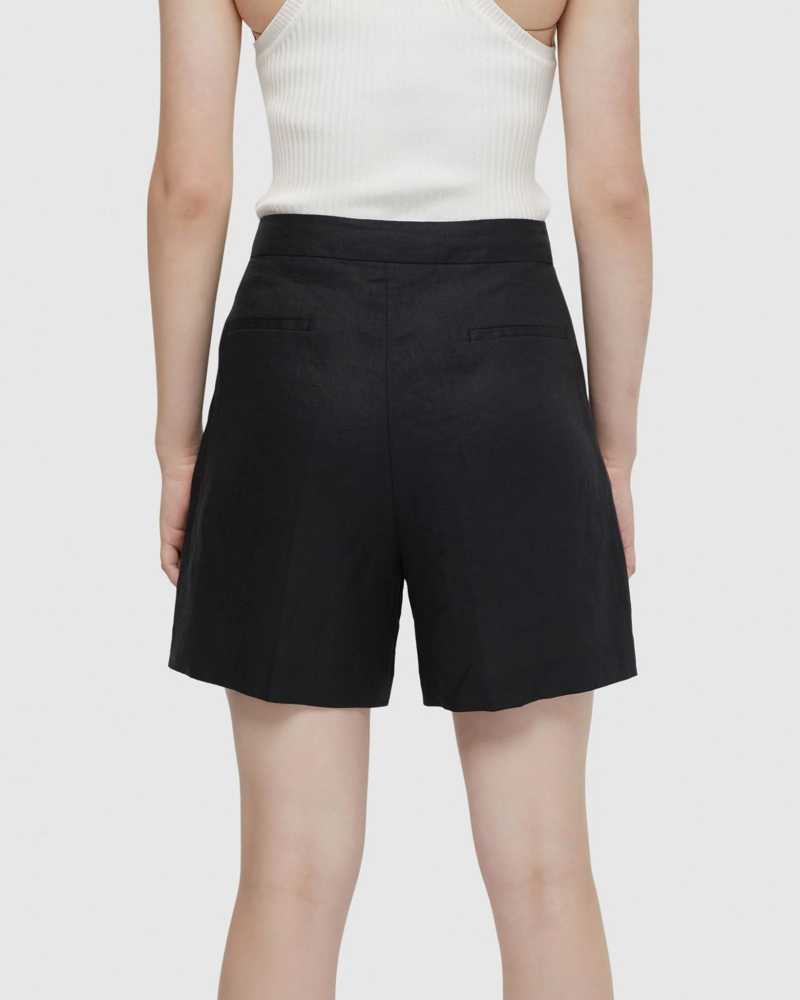 Sasha Linen Shorts - Image 3