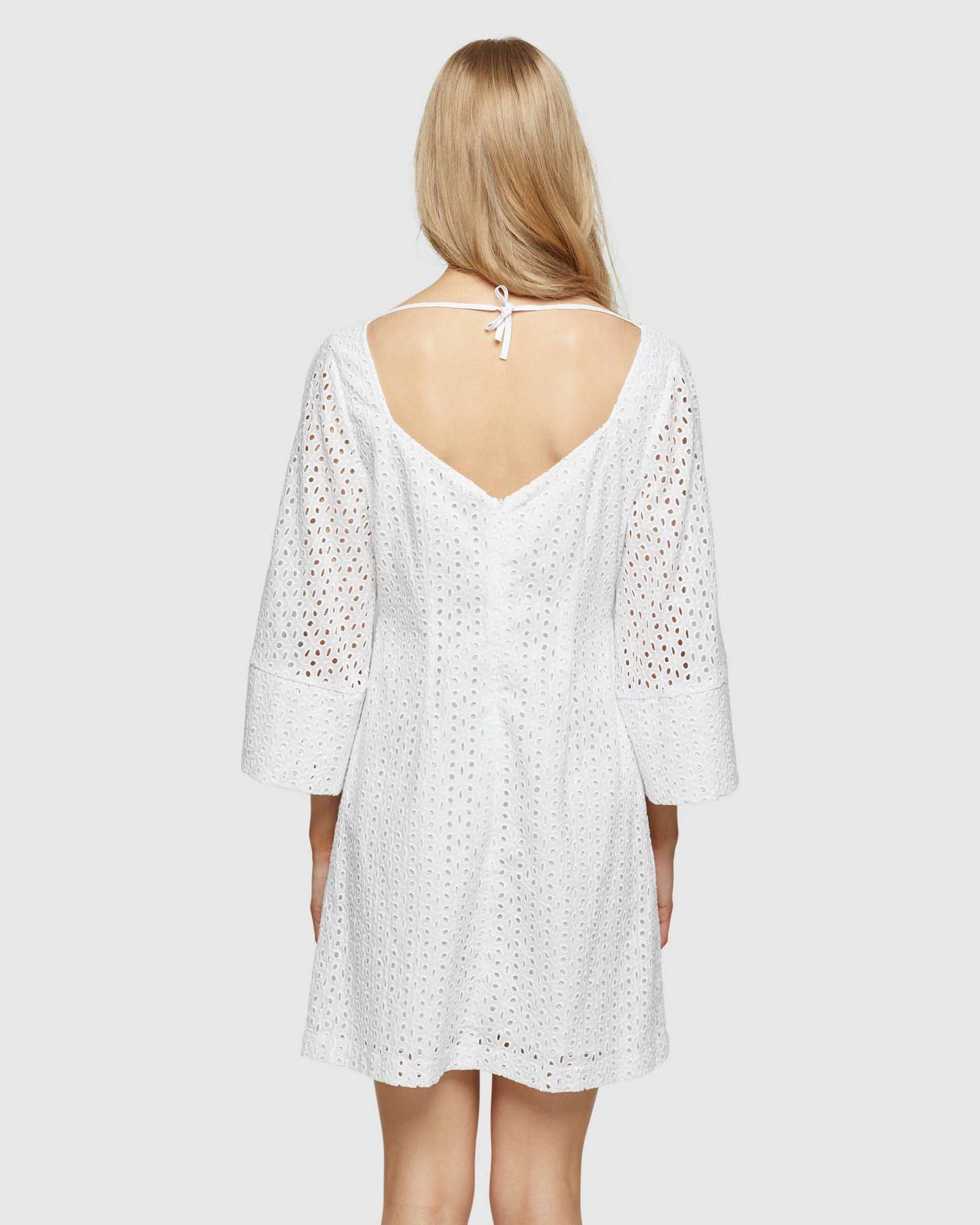 Shira Broderie Dress - Image 3