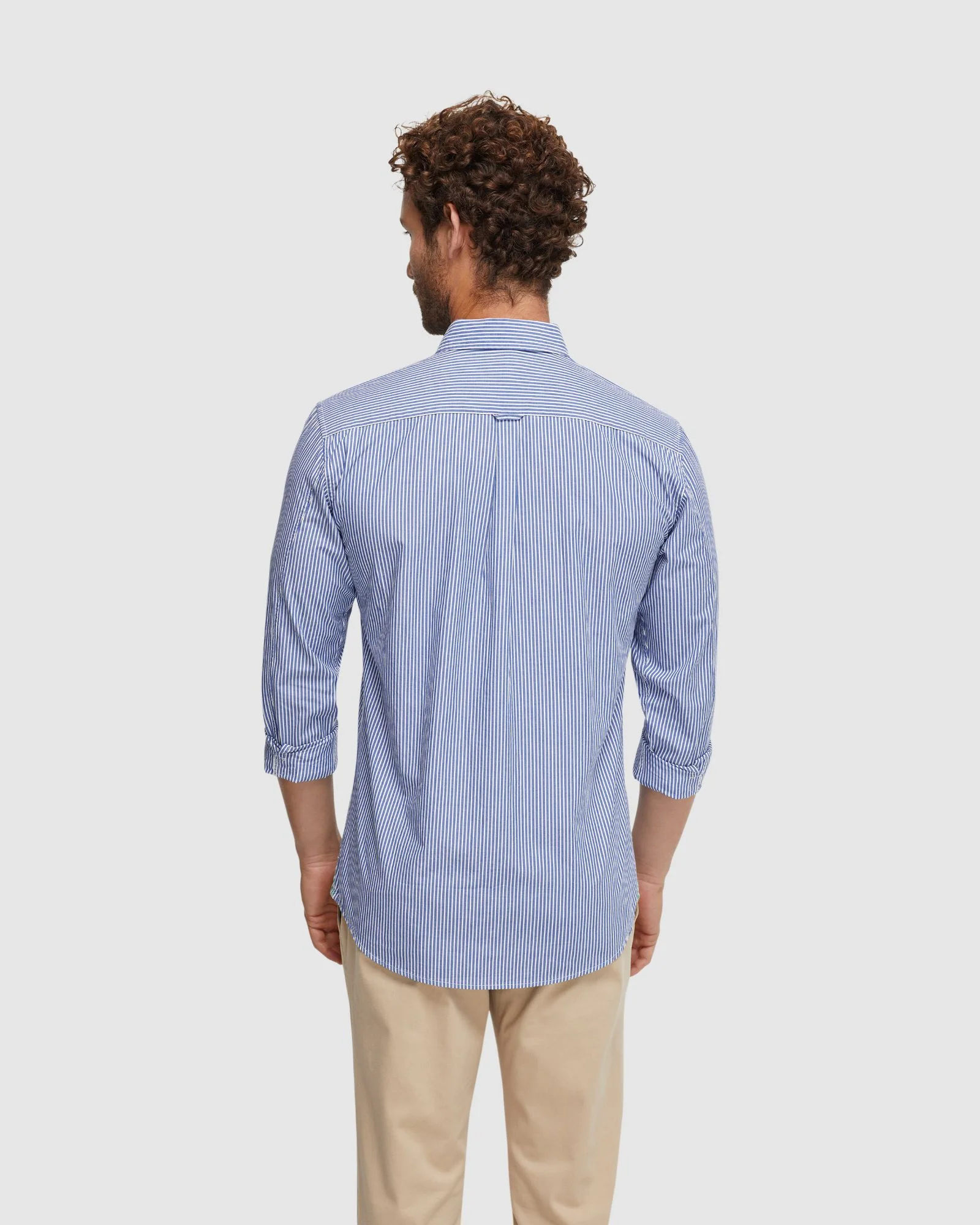 Shoreditch Bttn Down Strpe Shirt - Image 3