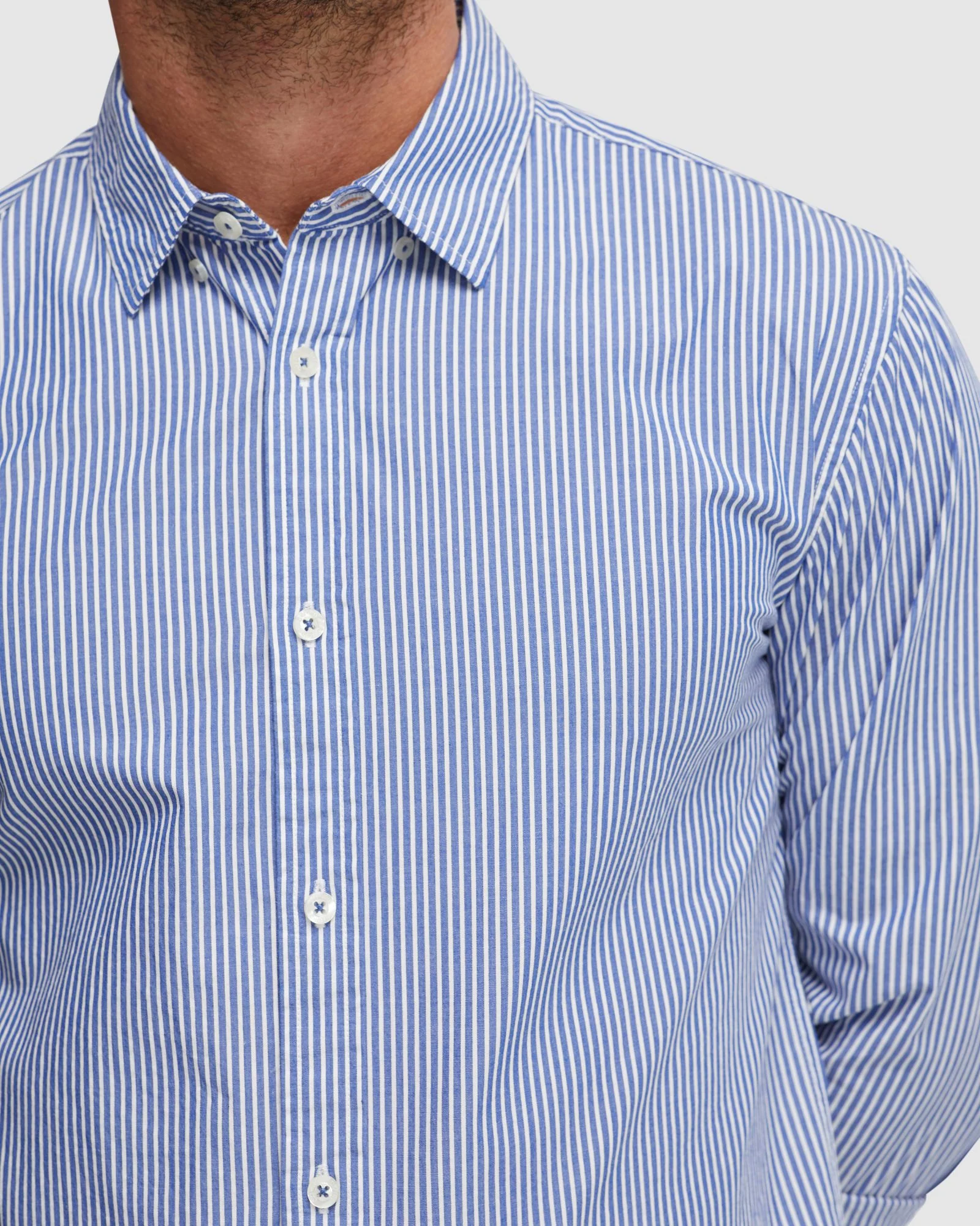 Shoreditch Bttn Down Strpe Shirt - Image 6