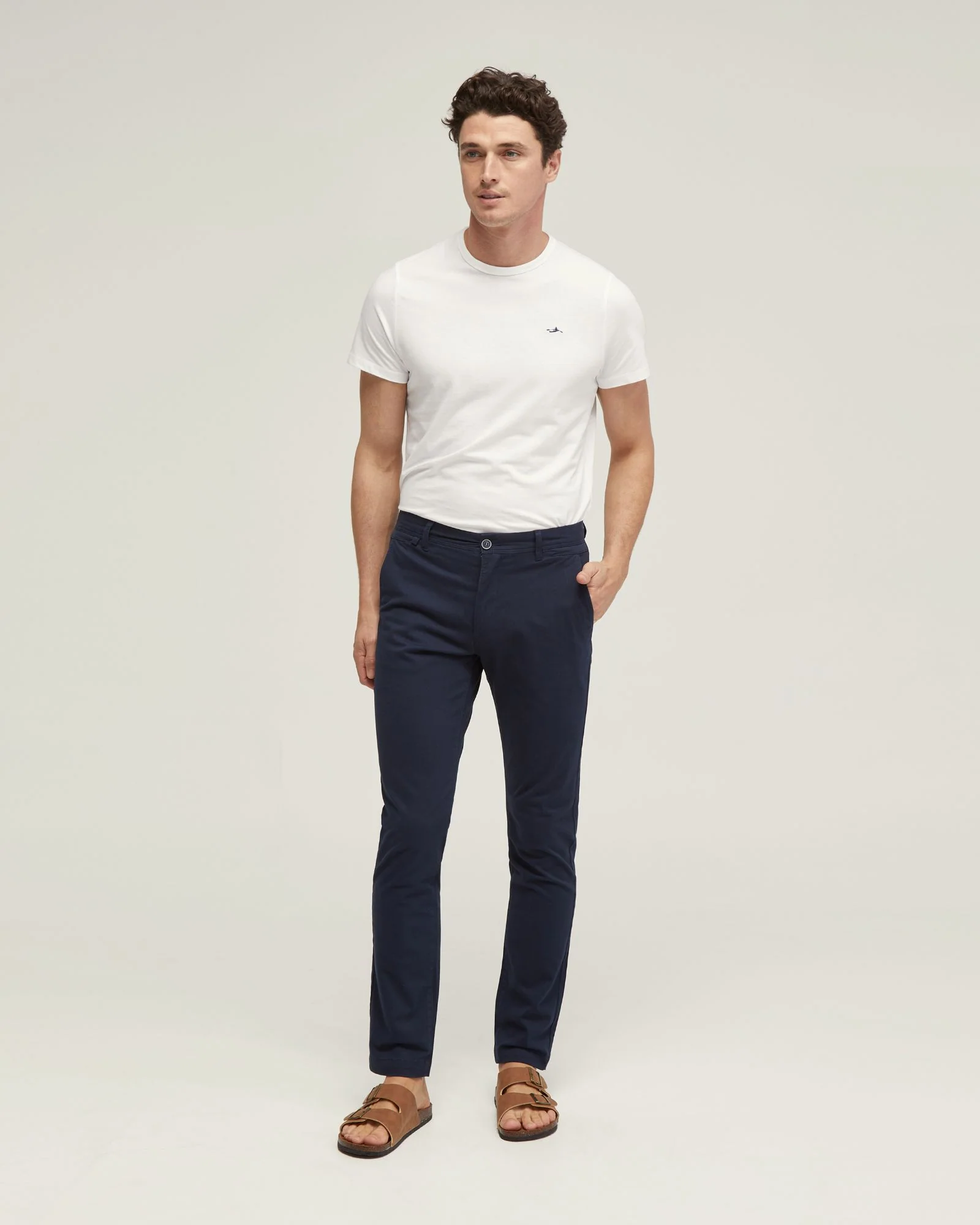 Slim Leg Cotton Chino - Image 18