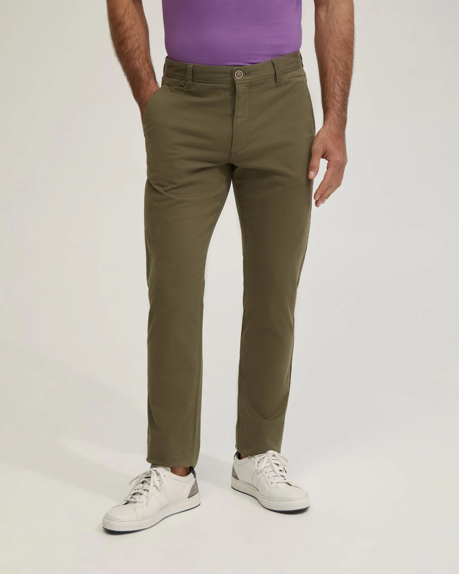 Slim Leg Cotton Chino - Image 26
