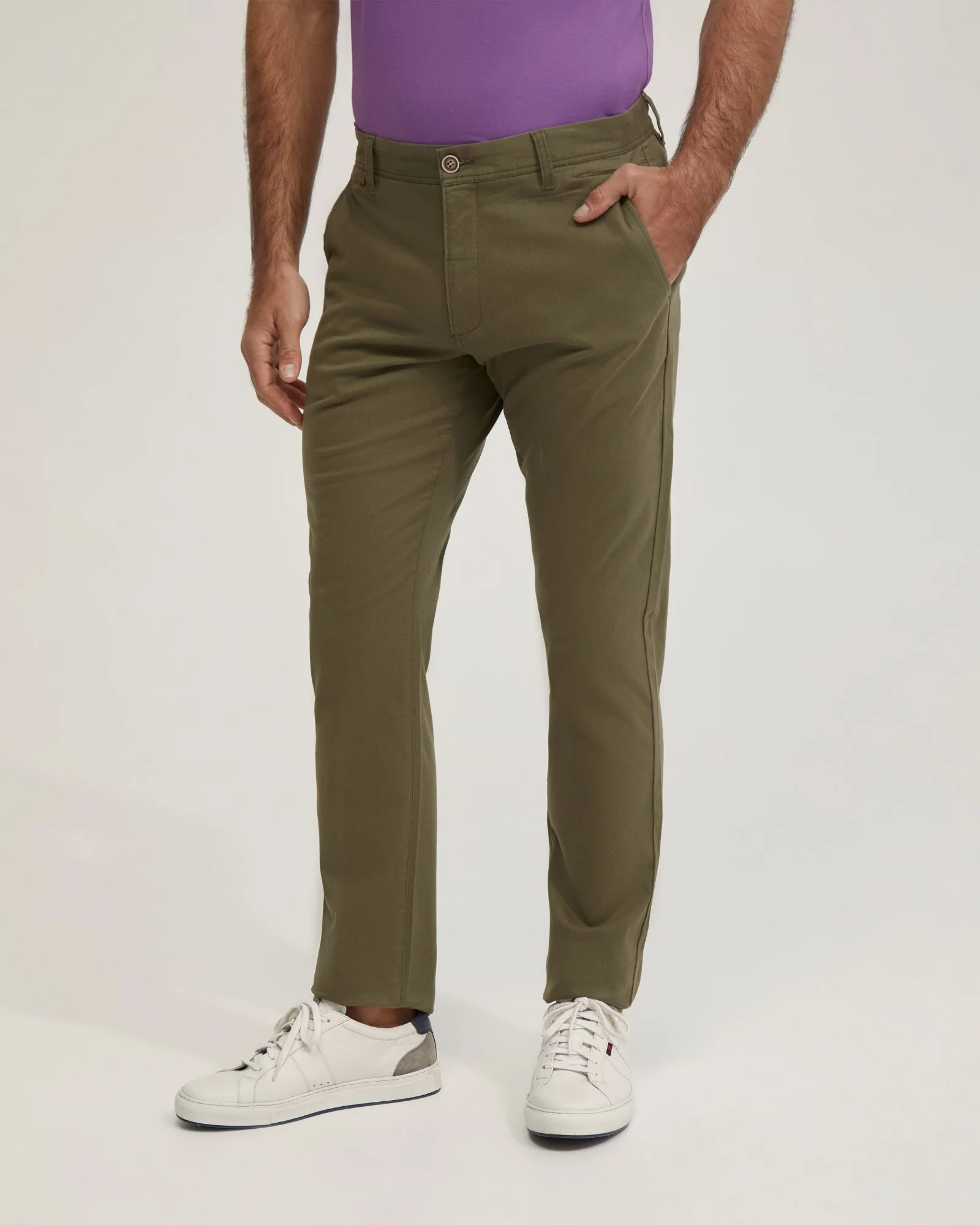 Slim Leg Cotton Chino - Image 27