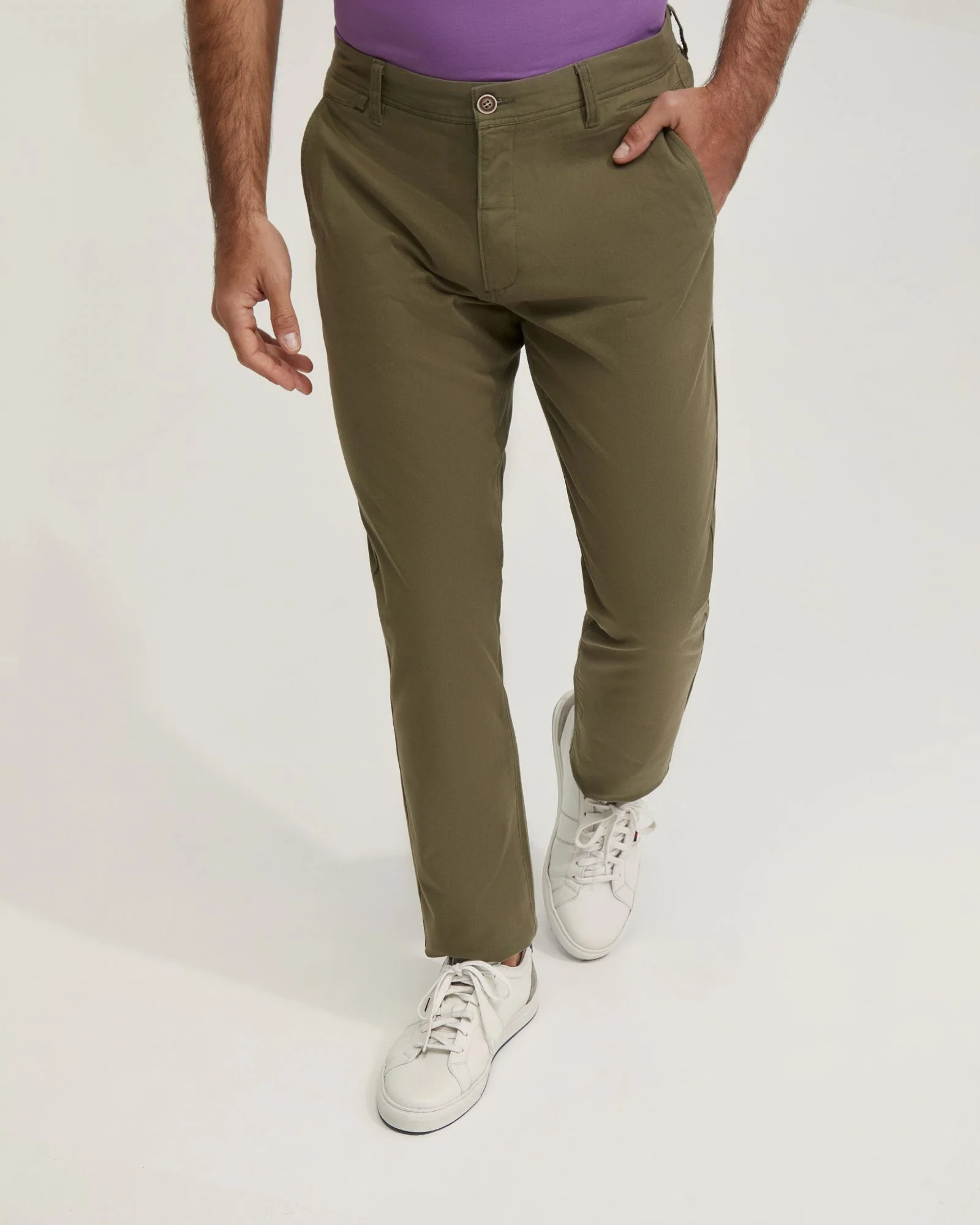 Slim Leg Cotton Chino - Image 29