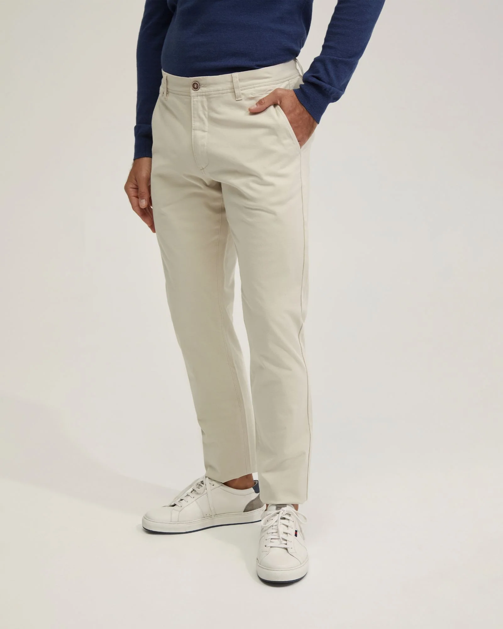 Slim Leg Cotton Chino - Image 35