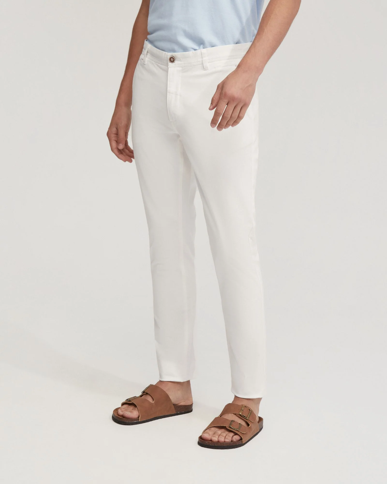 Slim Leg Cotton Chino - Image 73