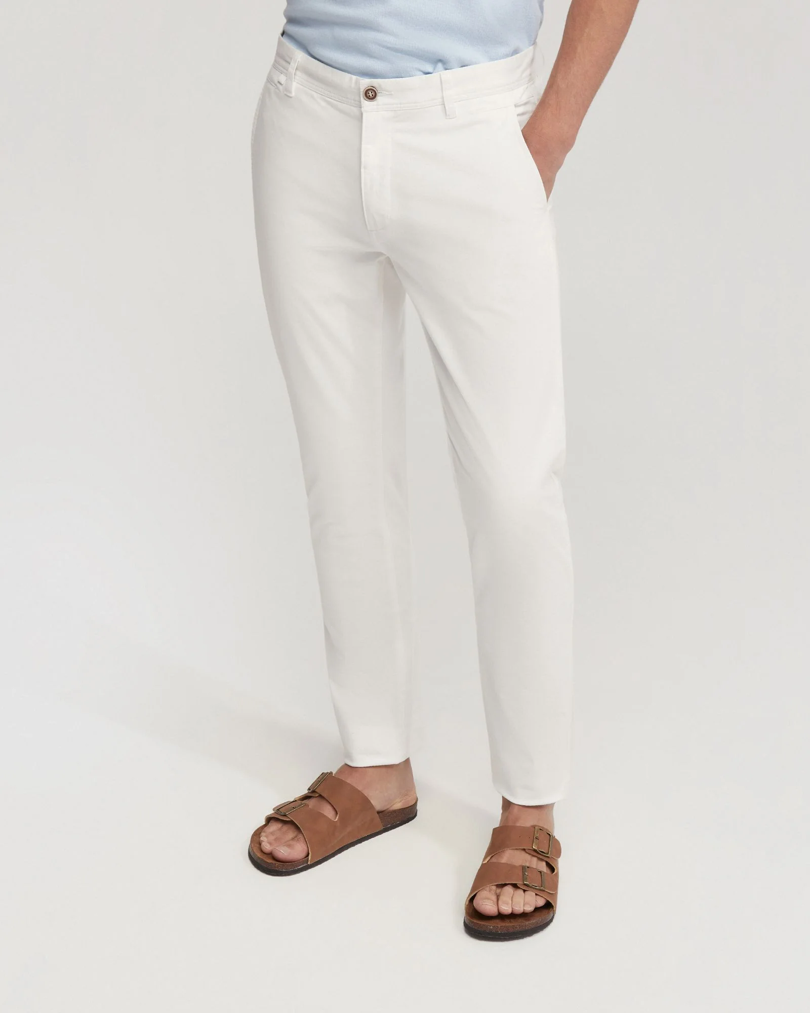 Slim Leg Cotton Chino - Image 75