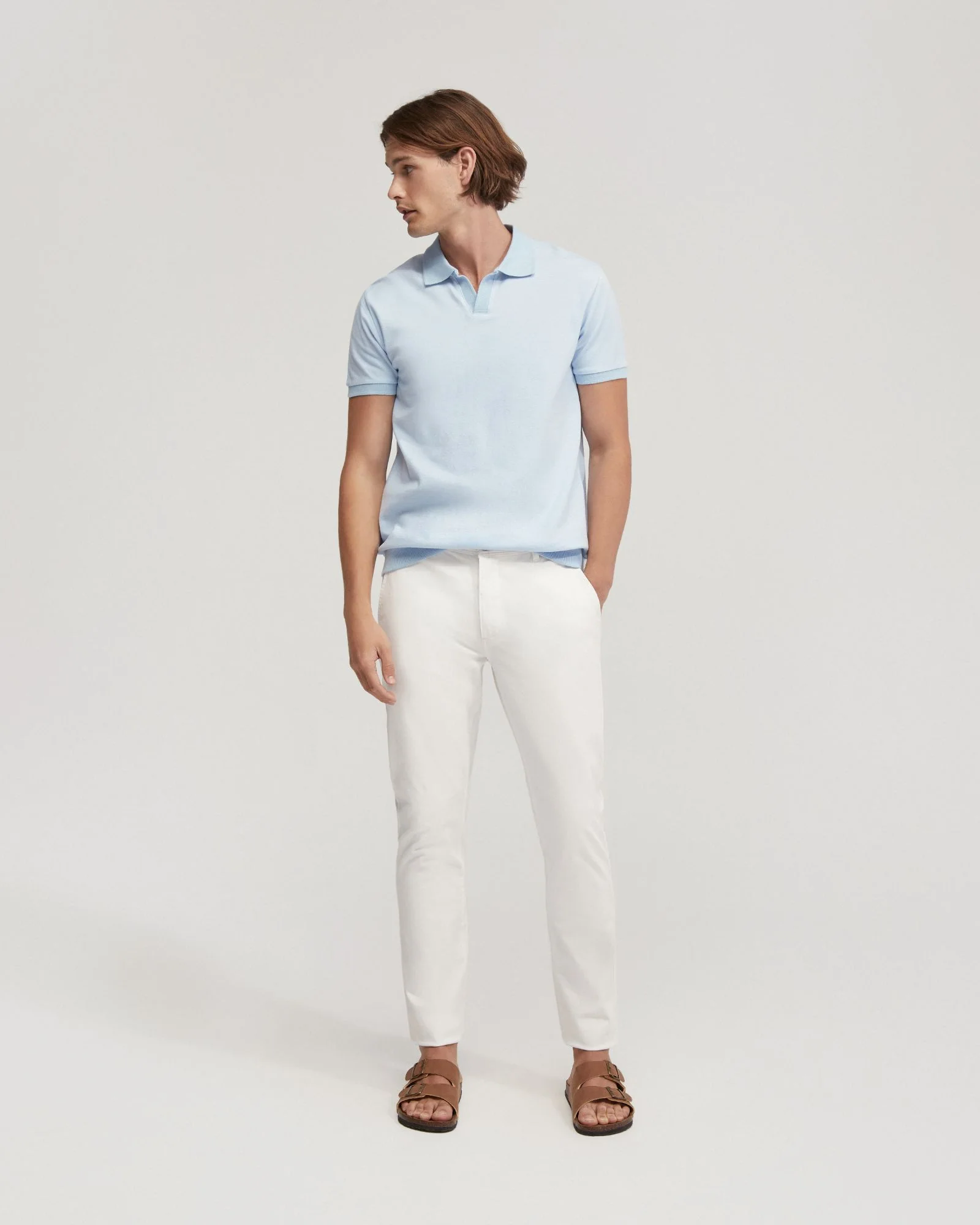 Slim Leg Cotton Chino - Image 76