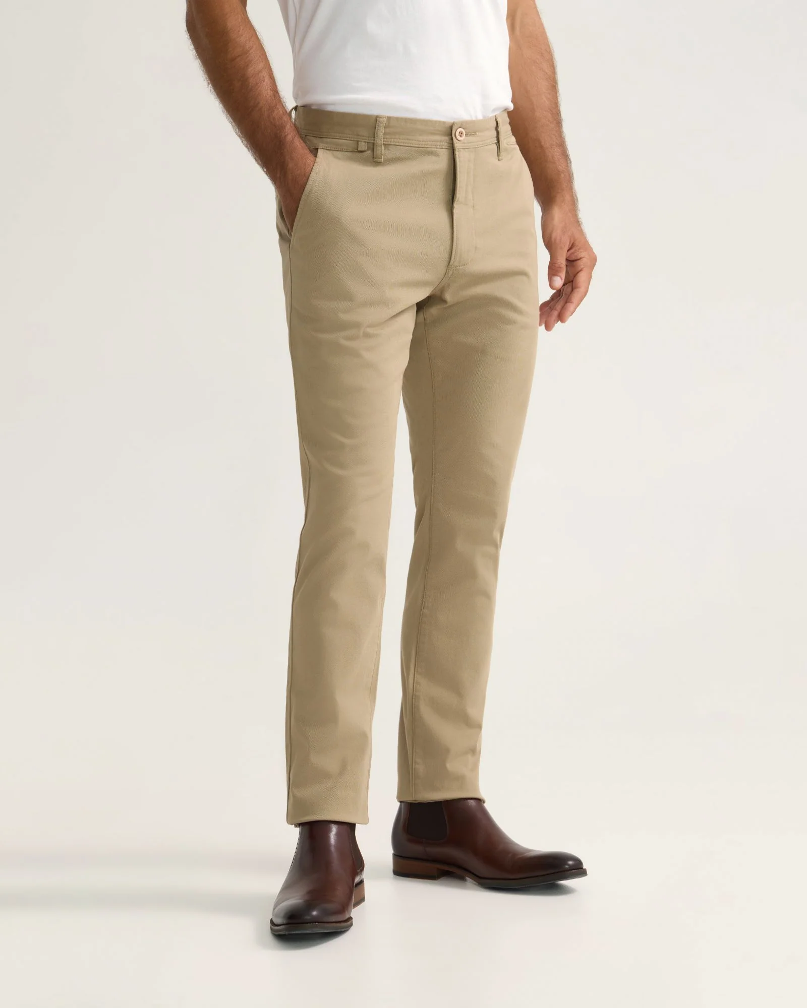 Slim Leg Stretch Cotton Chino - Image 48