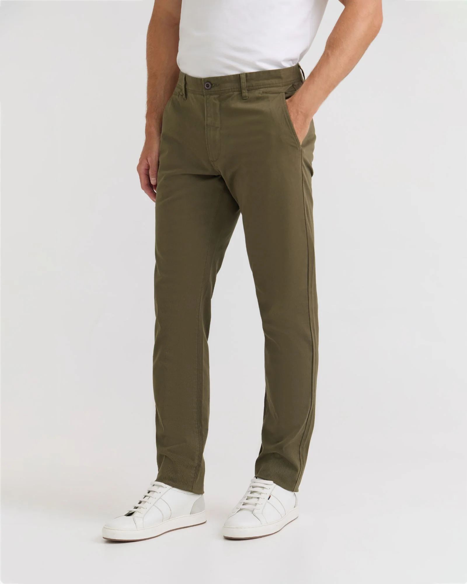 Slim Leg Stretch Cotton Chino - Image 8