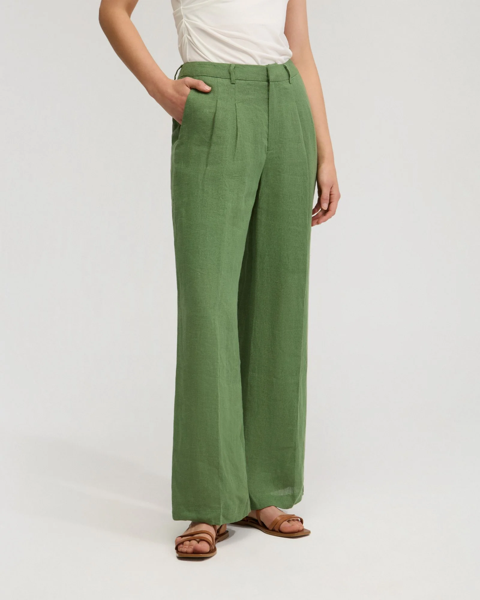 Sonia Linen Pants - Image 8