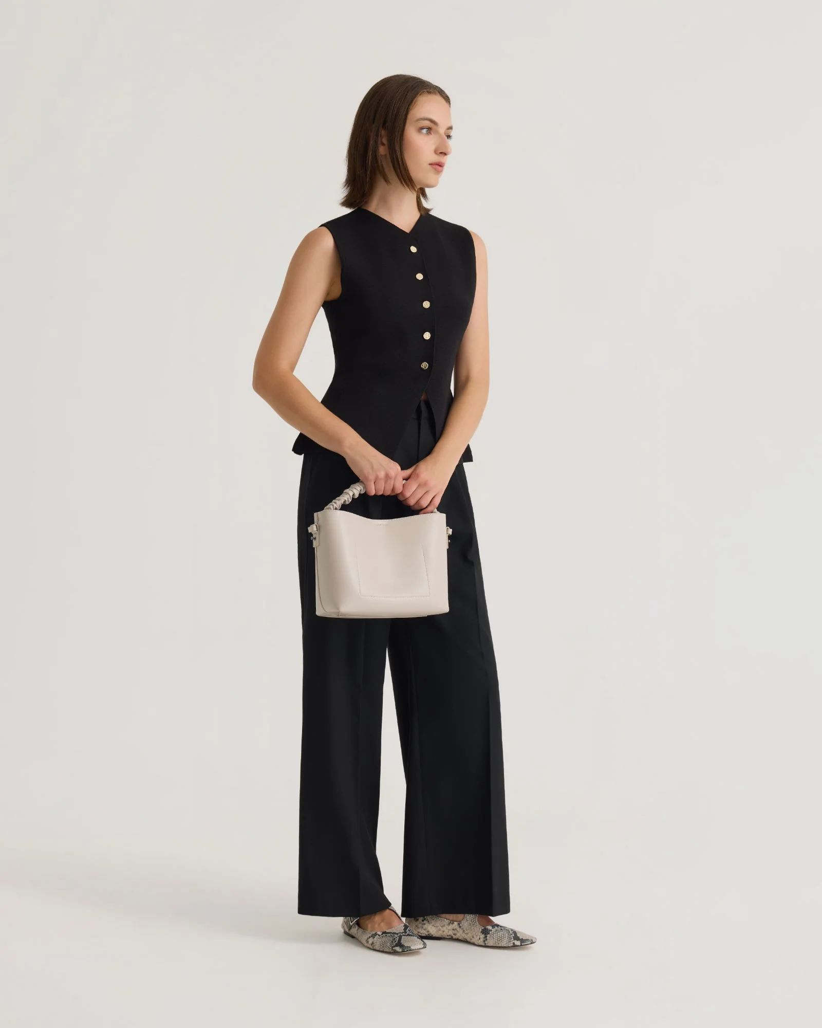 Sonia Pleat Front Eco Pants - Image 4
