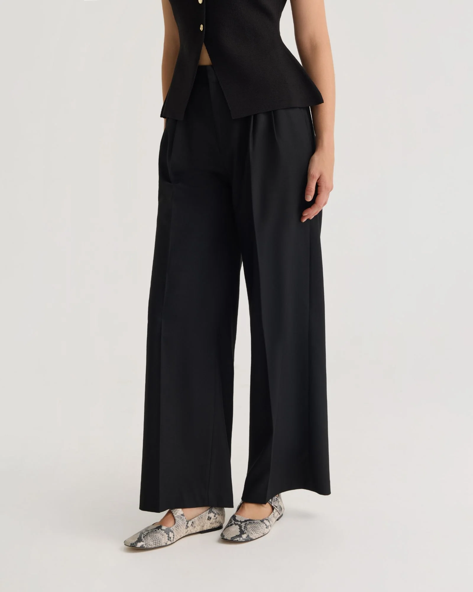 Sonia Pleat Front Eco Pants - Image 6