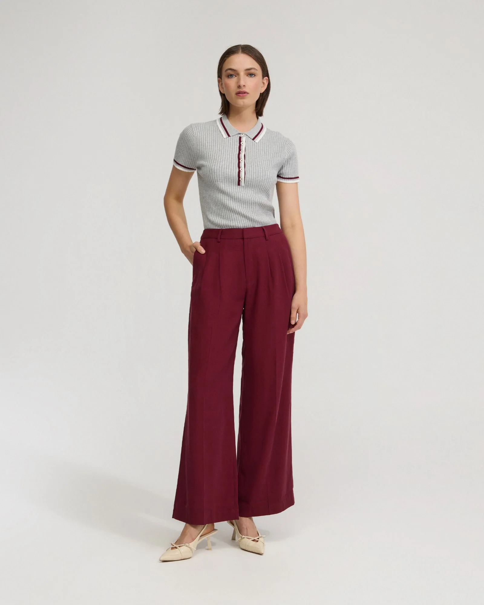 Sonia Pleat Front Pants - Image 5