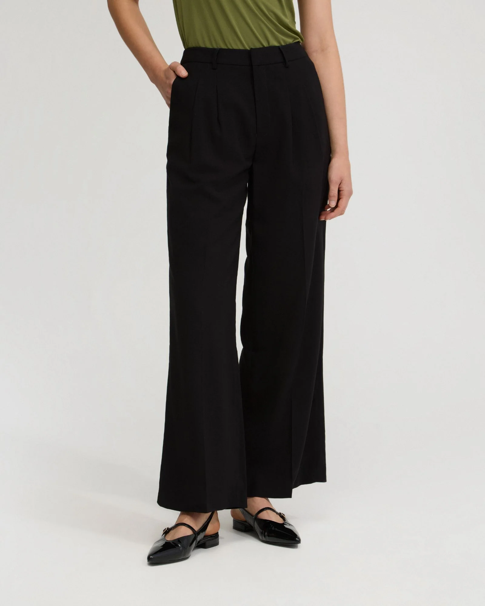 Sonia Pleat Front Pants - Image 8