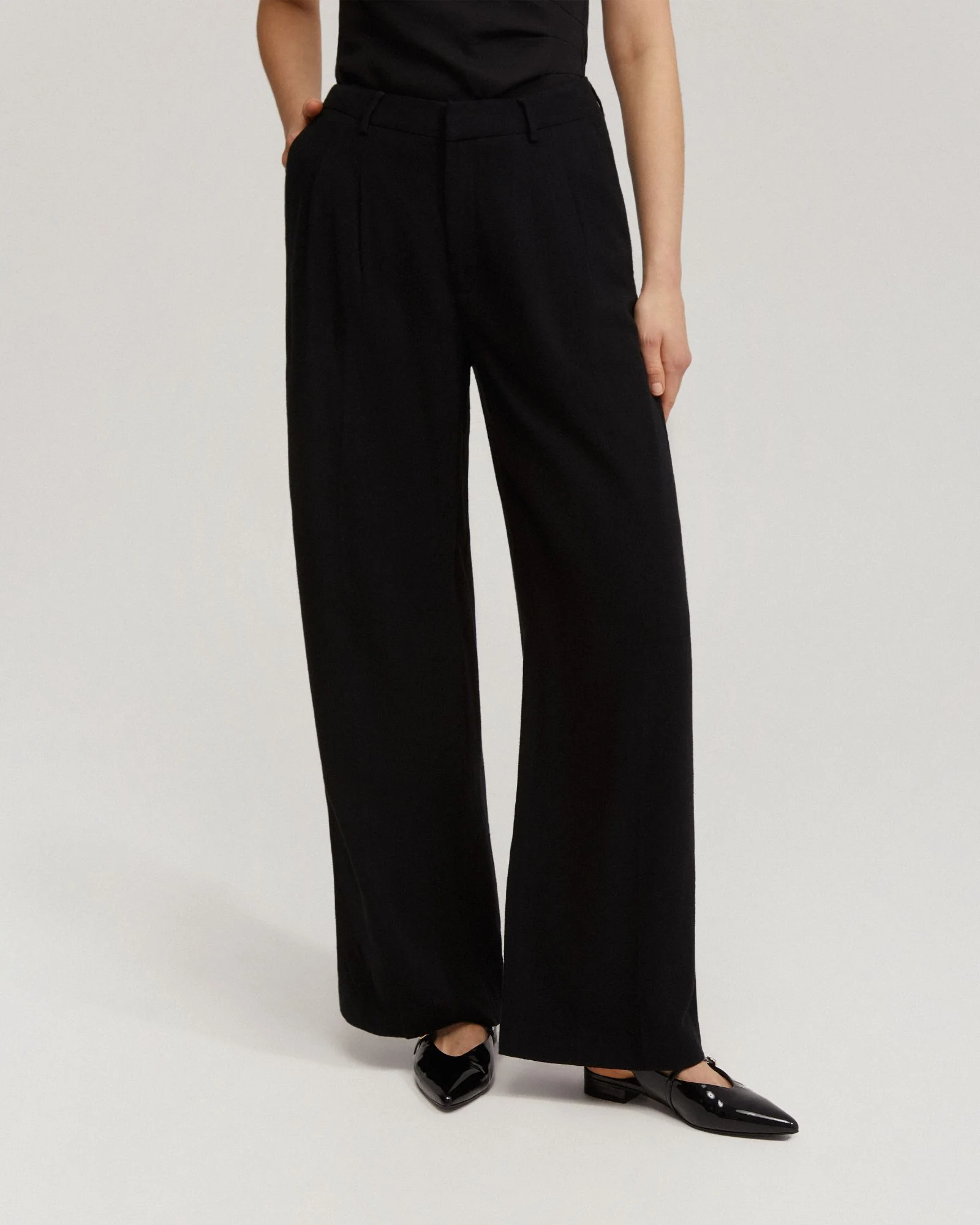 Sonia Pleated Front Pants - Image 10