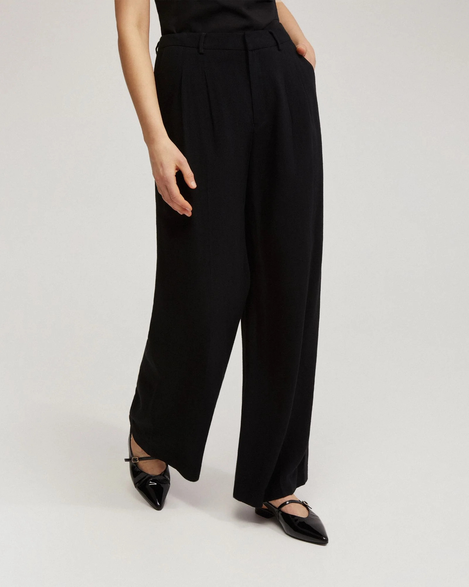 Sonia Pleated Front Pants - Image 8
