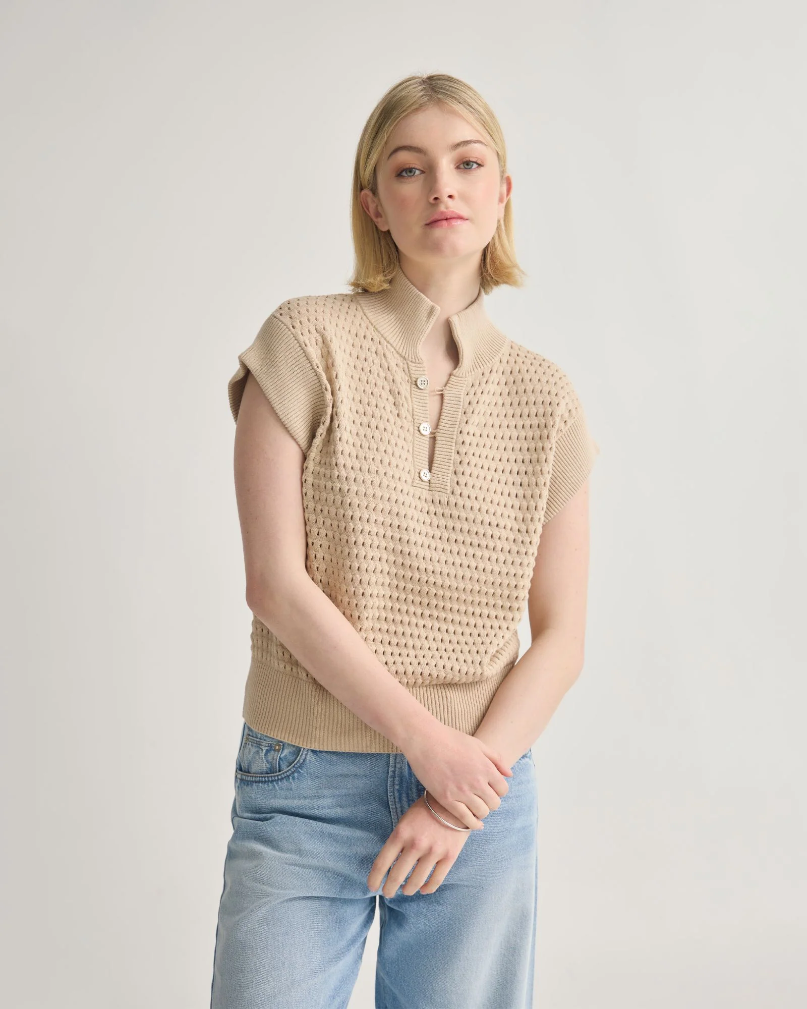 Sophie Knitted Polo - Image 6