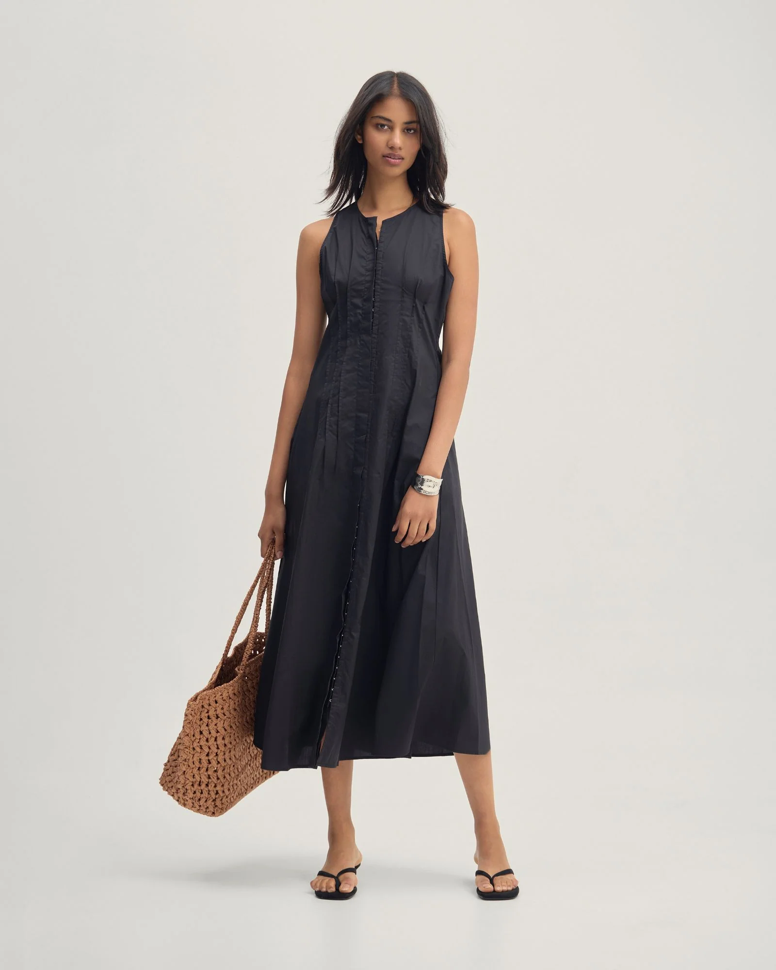 Sorrento Cotton Poplin Dress
