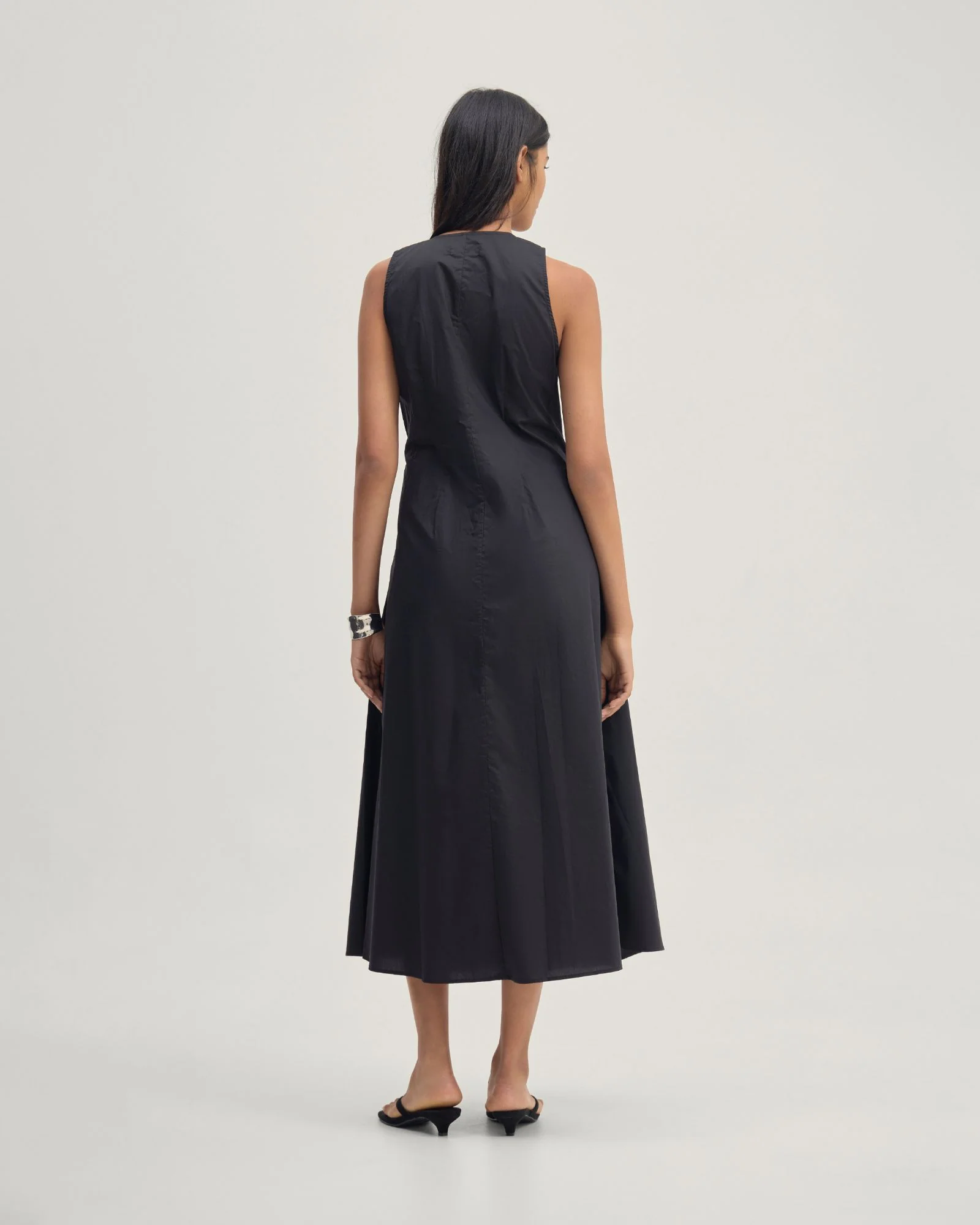 Sorrento Cotton Poplin Dress - Image 3