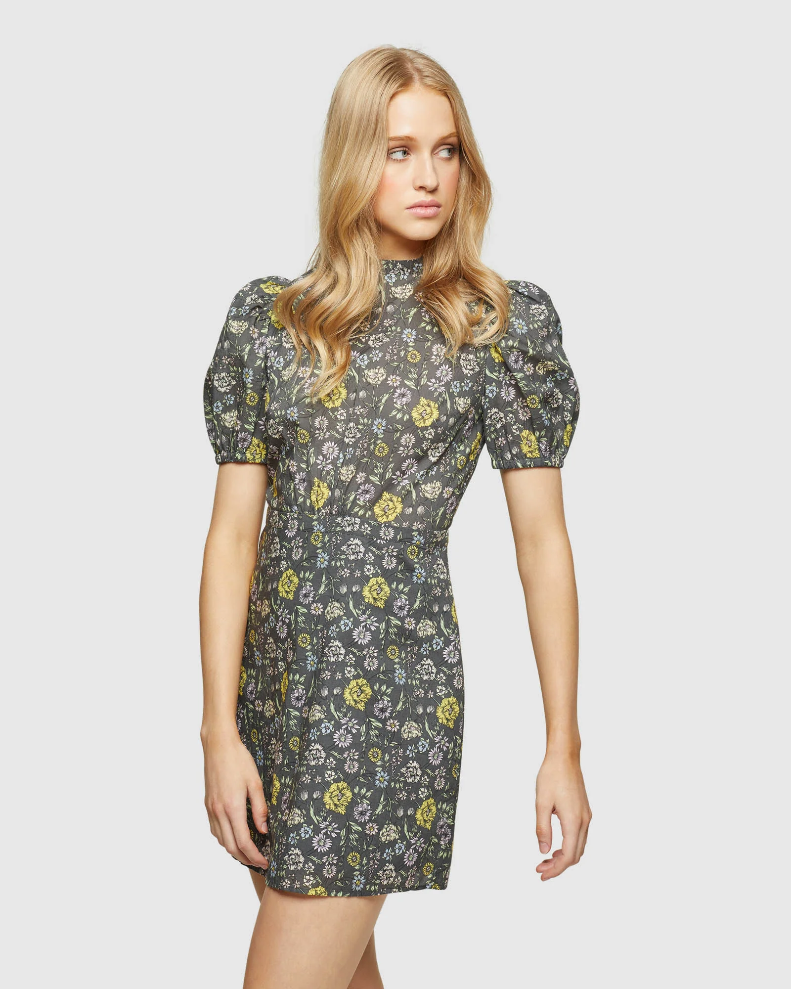 Staciel Cotton Paisley Print Dress - Image 2