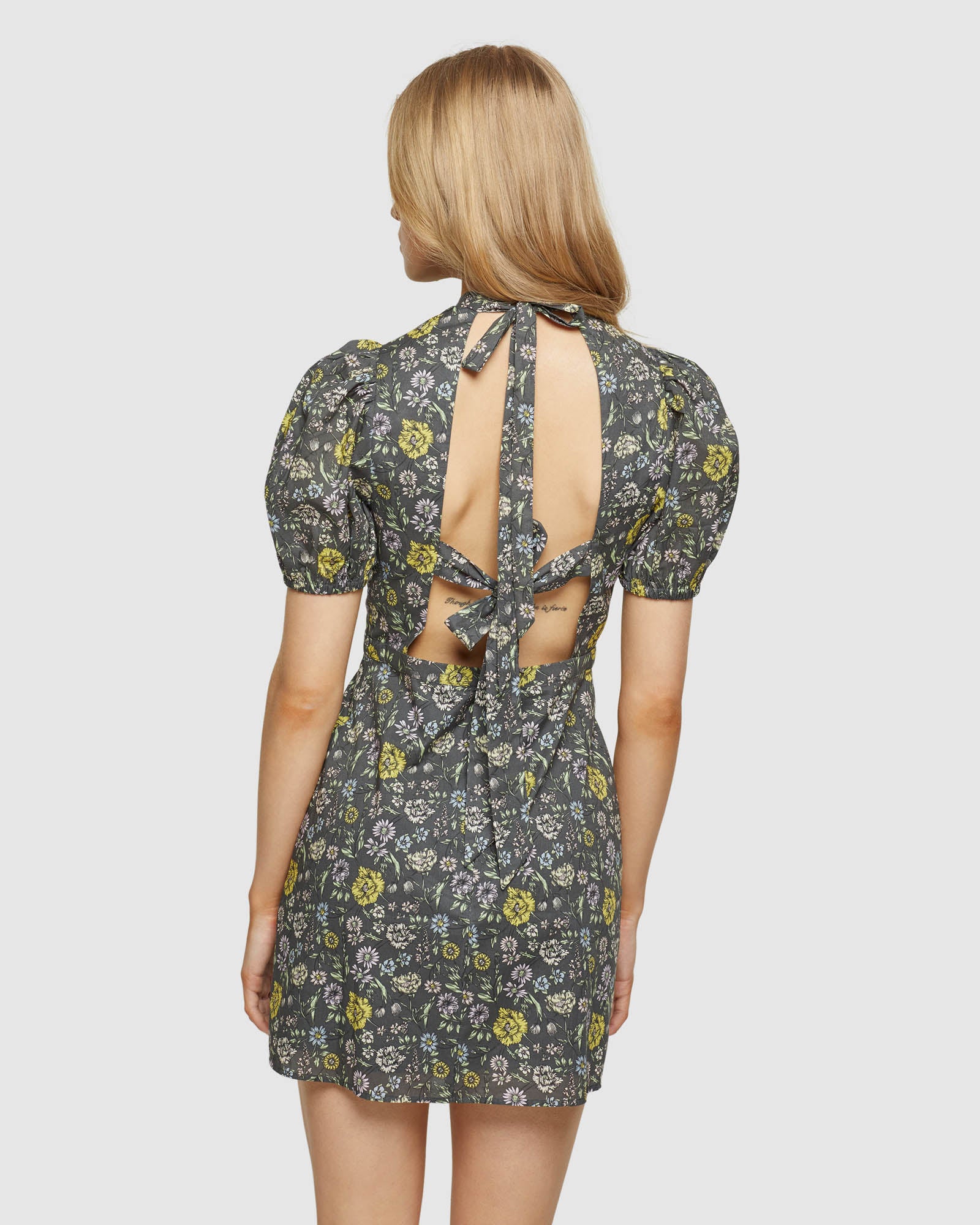 Staciel Cotton Paisley Print Dress - Image 3