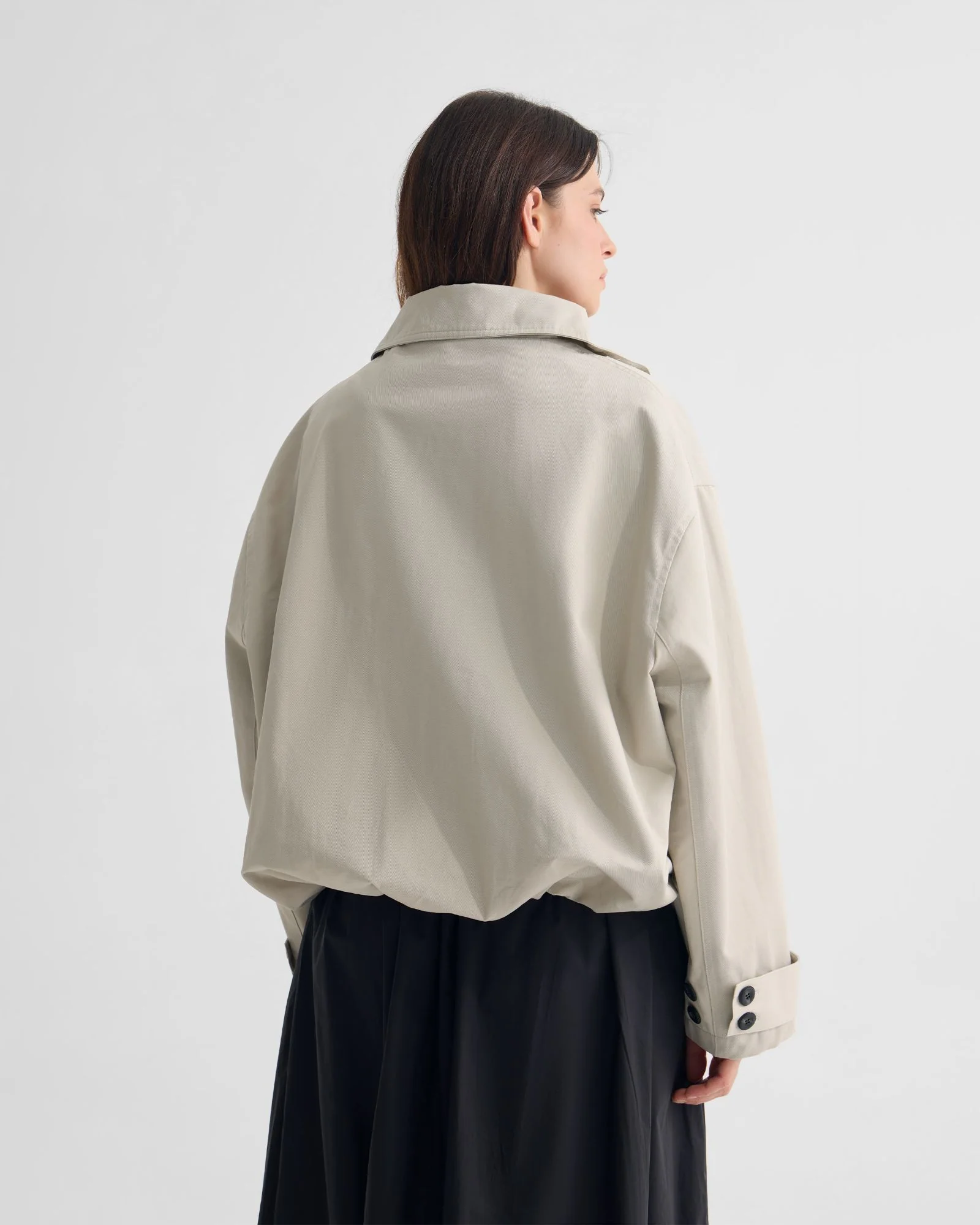 Stevie Cotton Bomber Jacket - Image 11