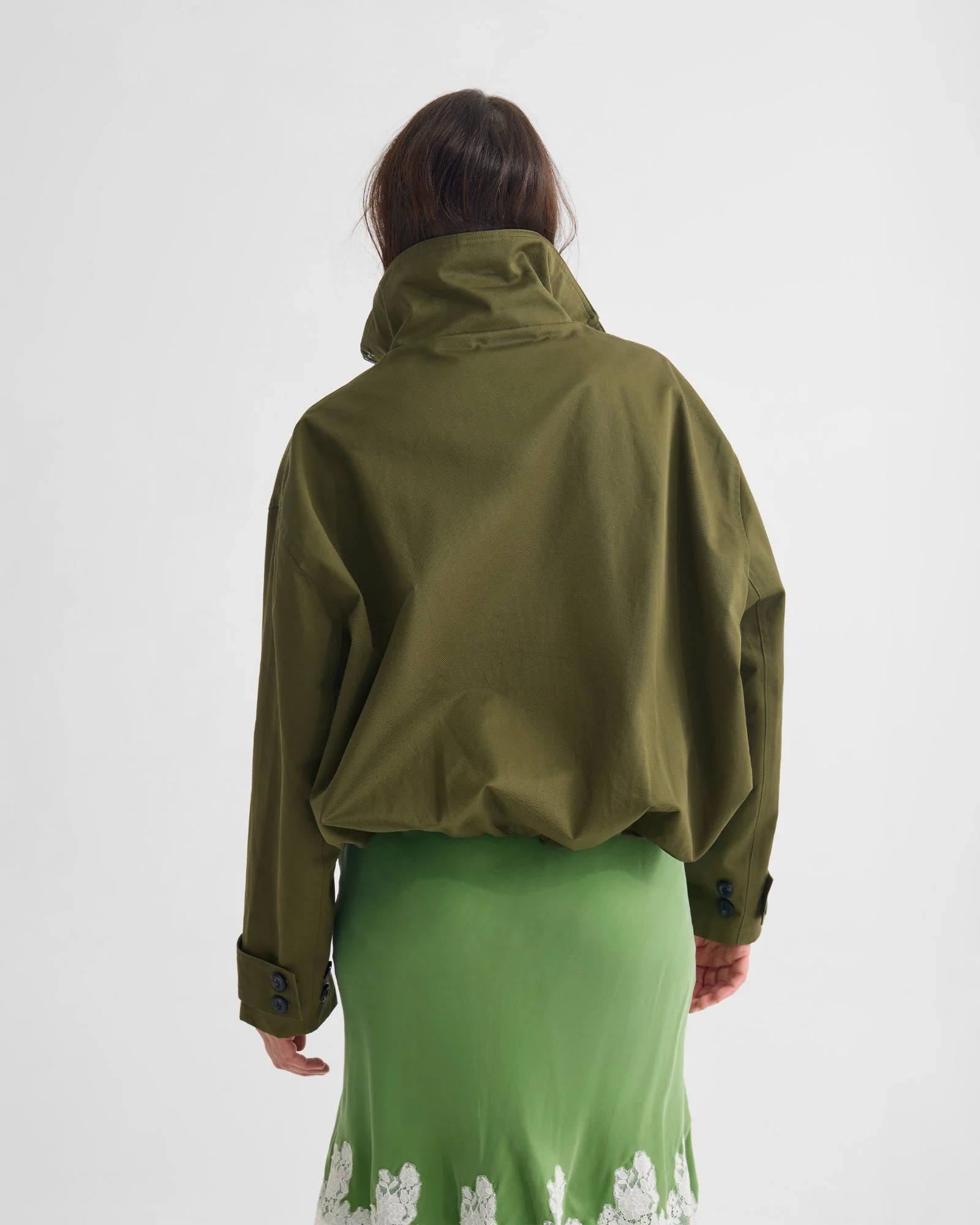 Stevie Cotton Bomber Jacket - Image 4