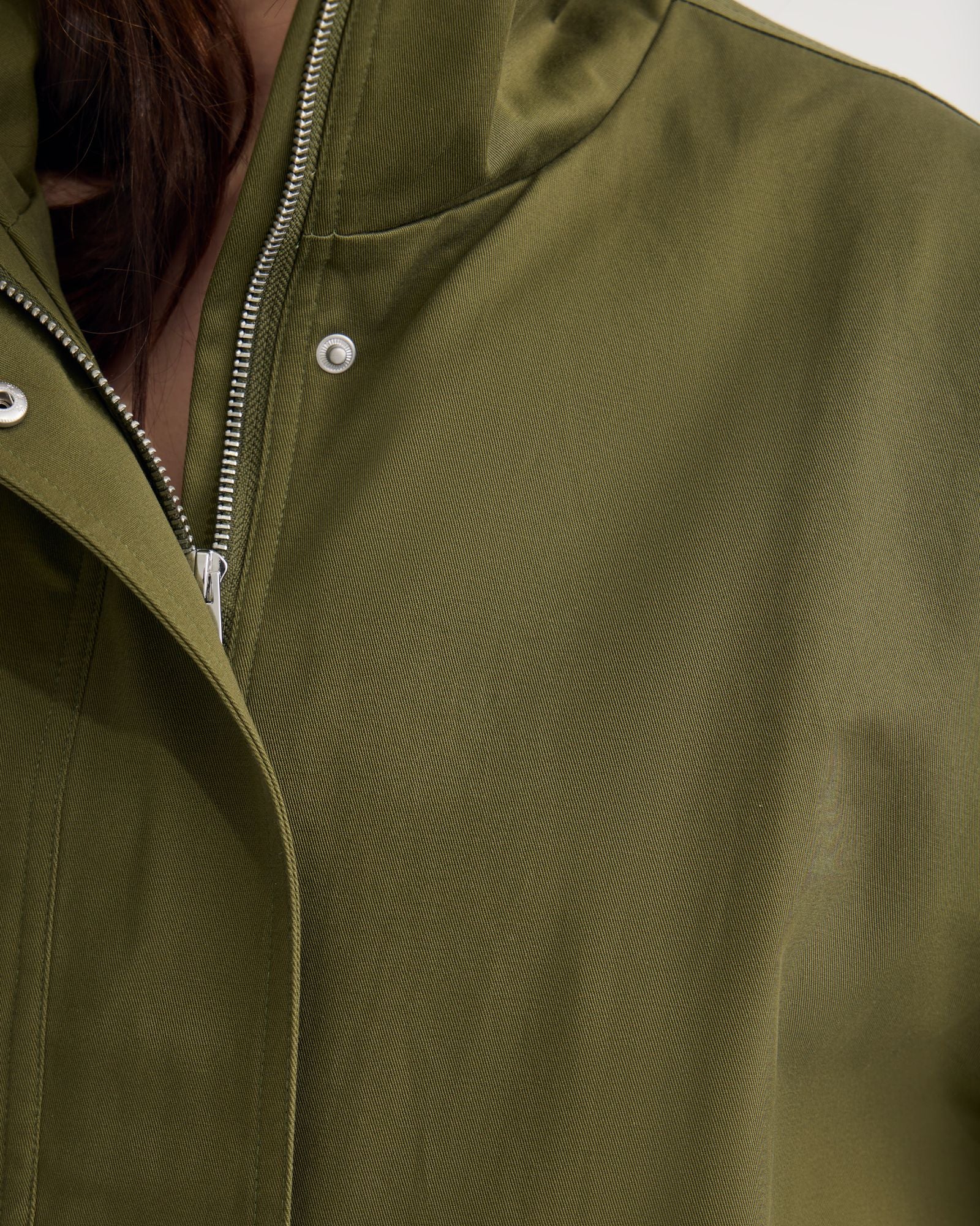 Stevie Cotton Bomber Jacket - Image 7