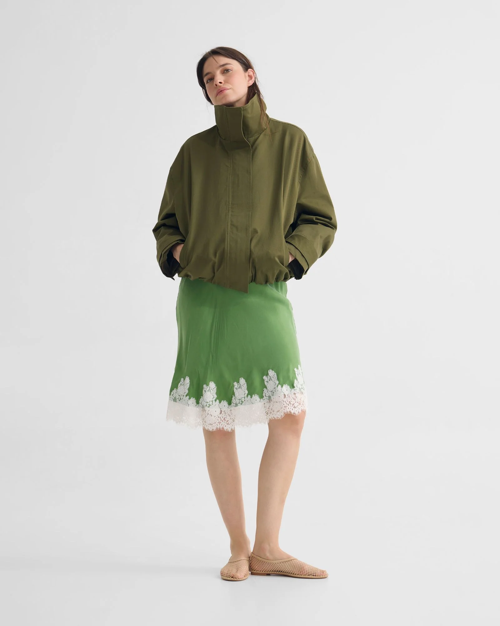 Stevie Cotton Bomber Jacket - Image 8