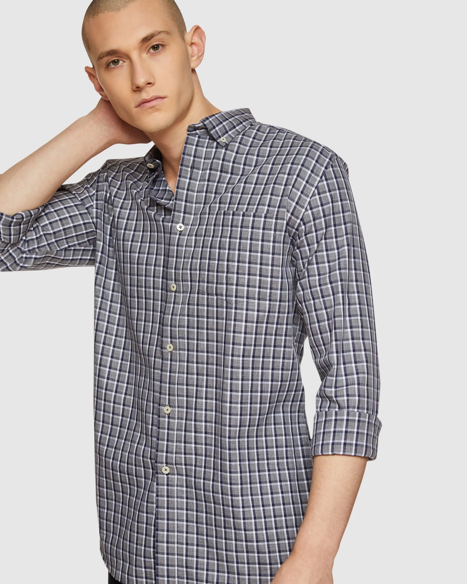 Stratton Checked Regular Fit Shirt - Image 4
