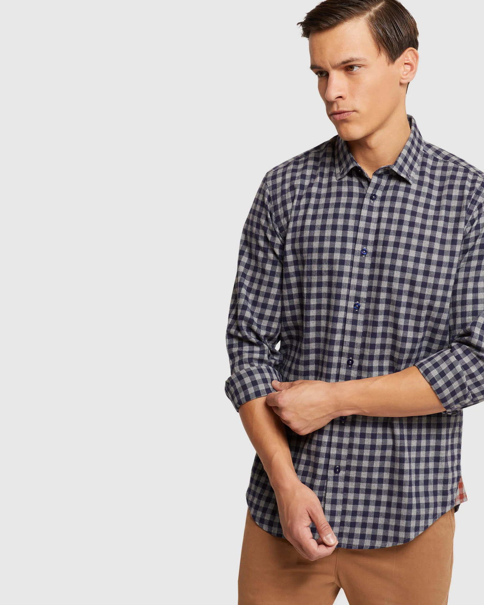 Stratton Flannel Check Shirt - Image 4