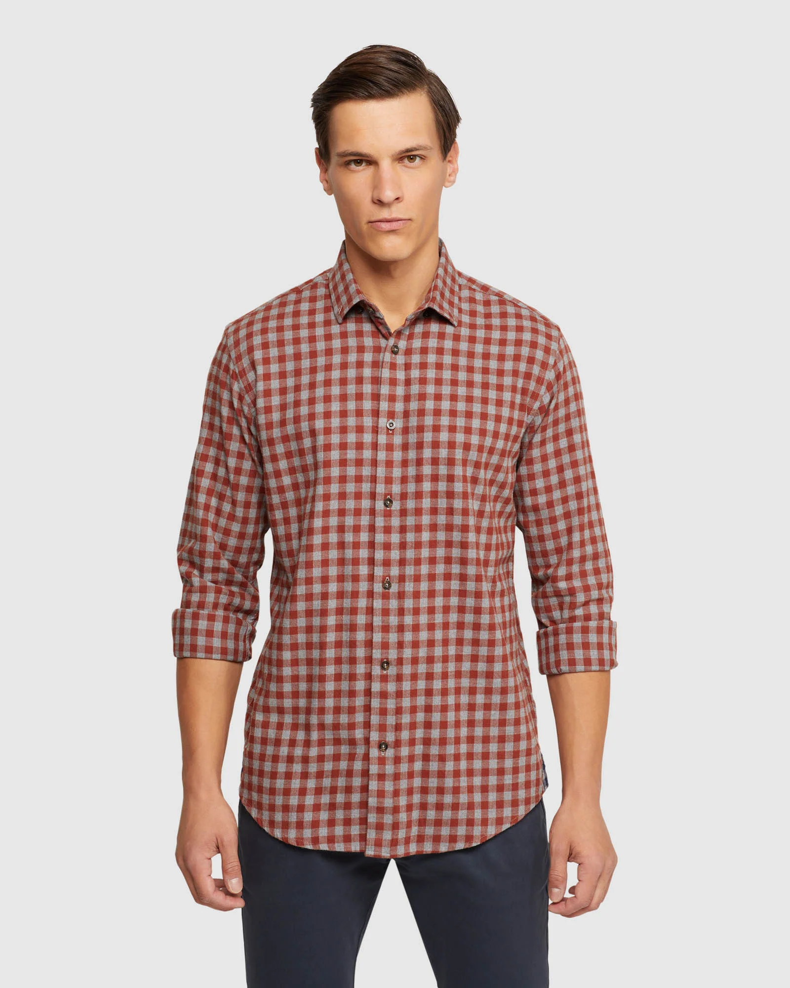 Stratton Flannel Check Shirt - Image 7