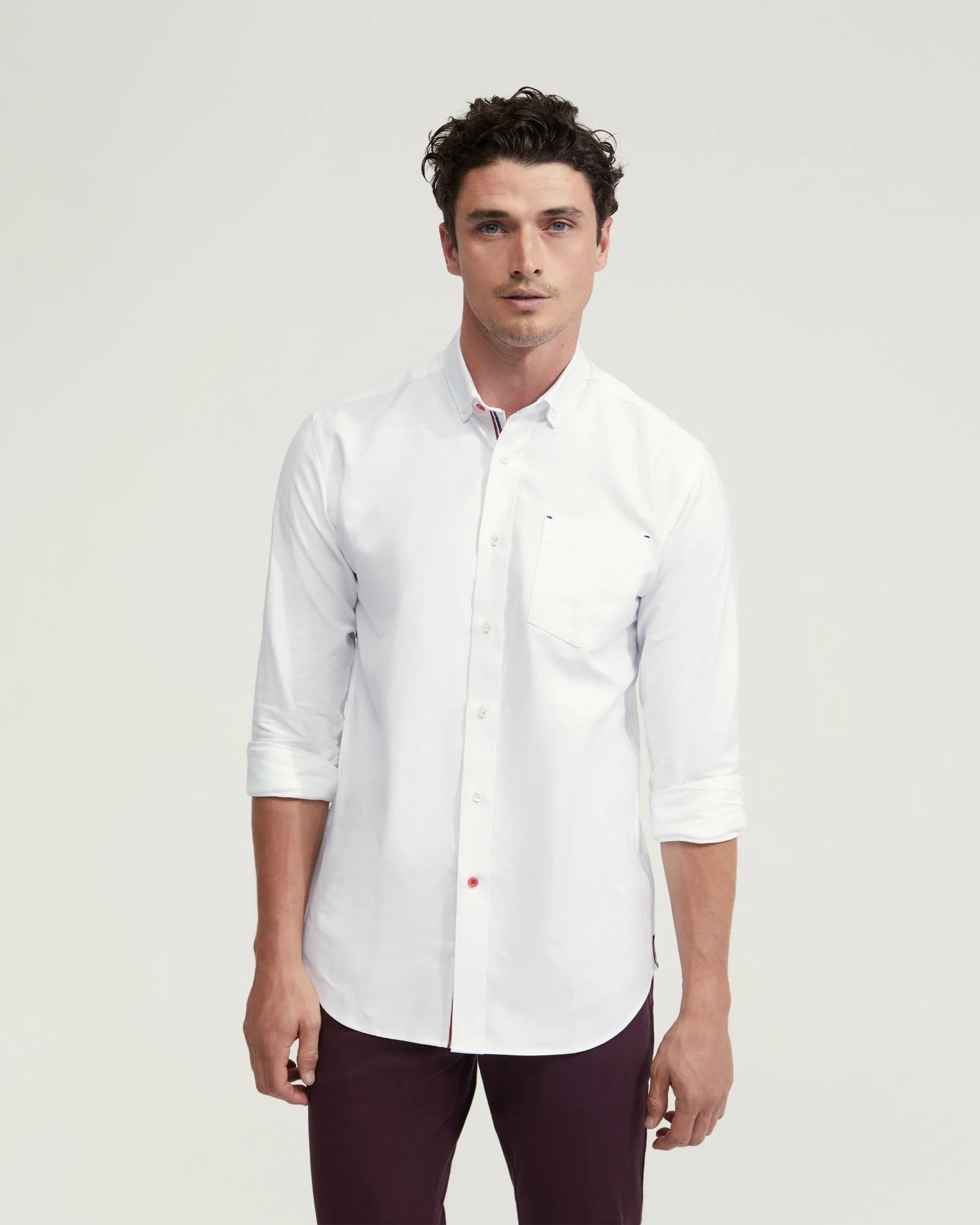 Stratton Oxford Weave Cottn Shirt - Image 11