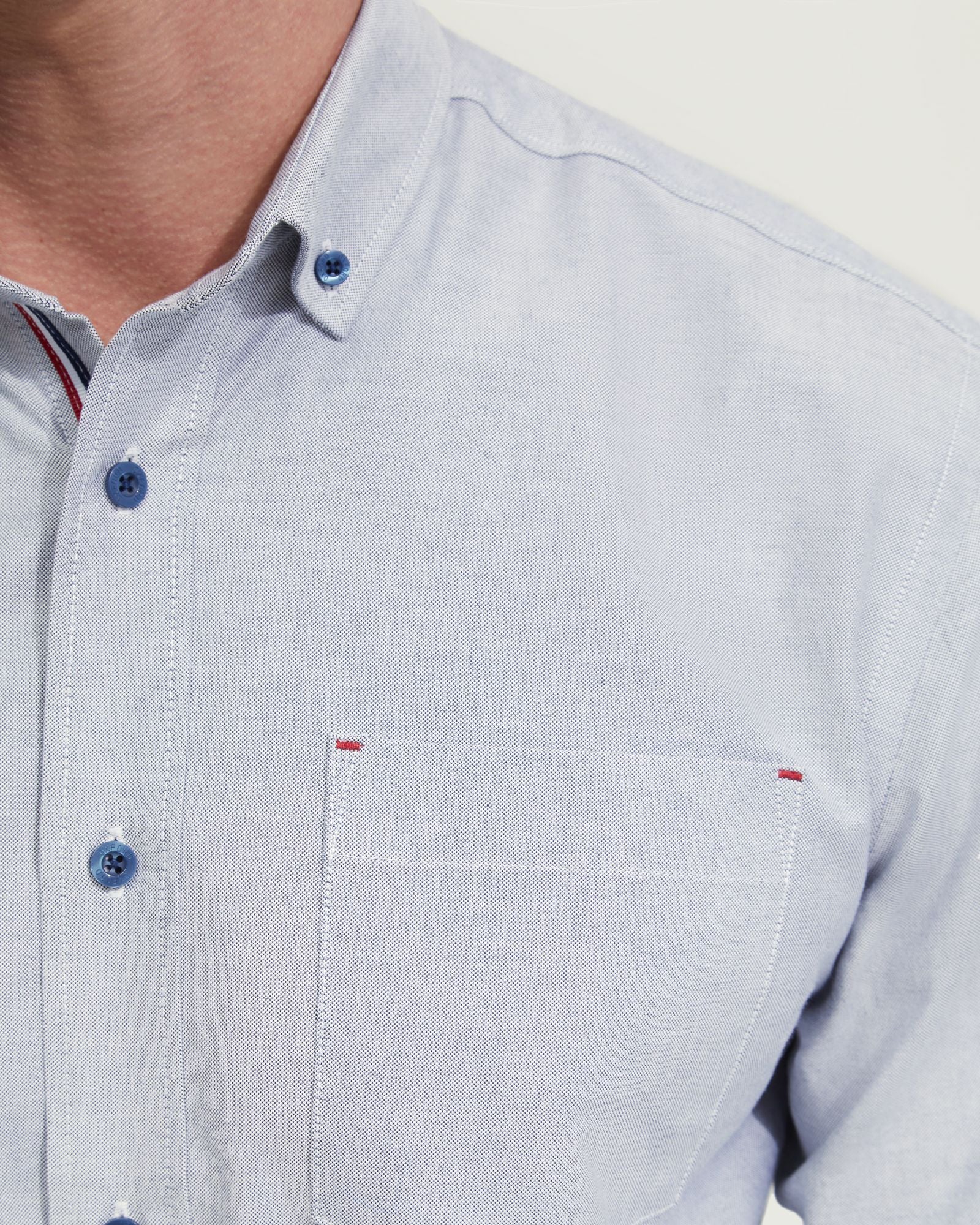 Stratton Oxford Weave Cottn Shirt - Image 6