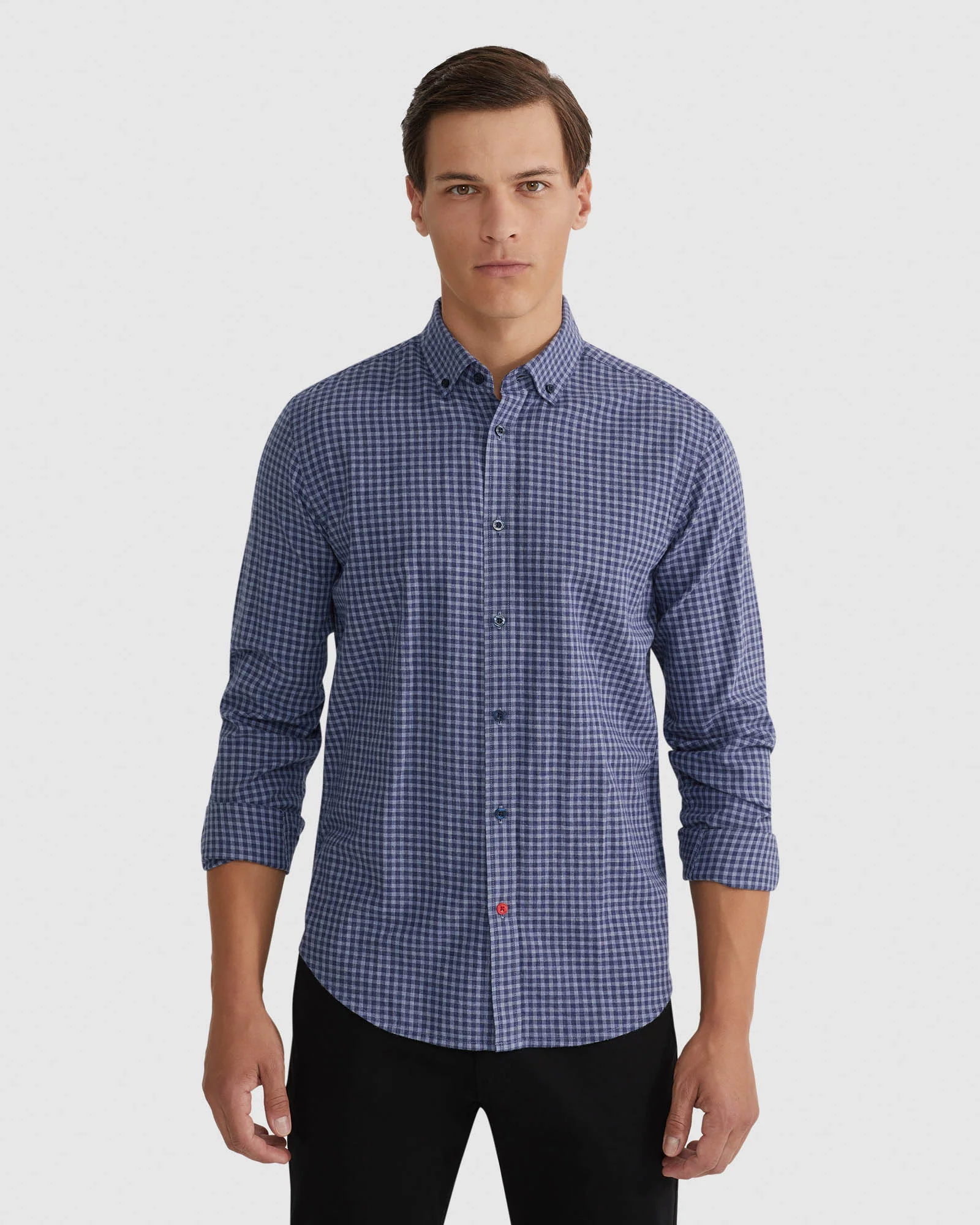 Stratton Small Check Shirt - Image 5