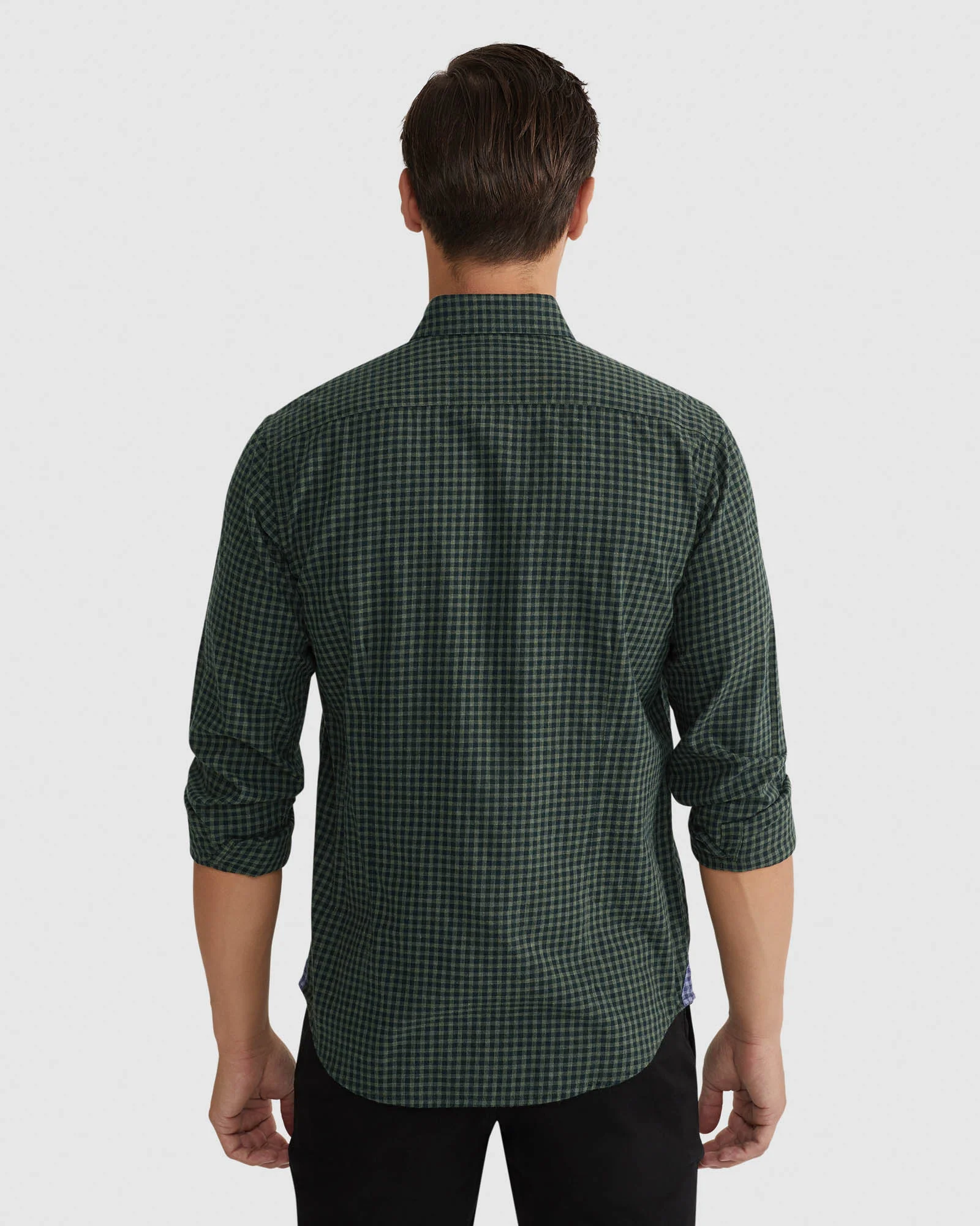 Stratton Small Check Shirt - Image 9