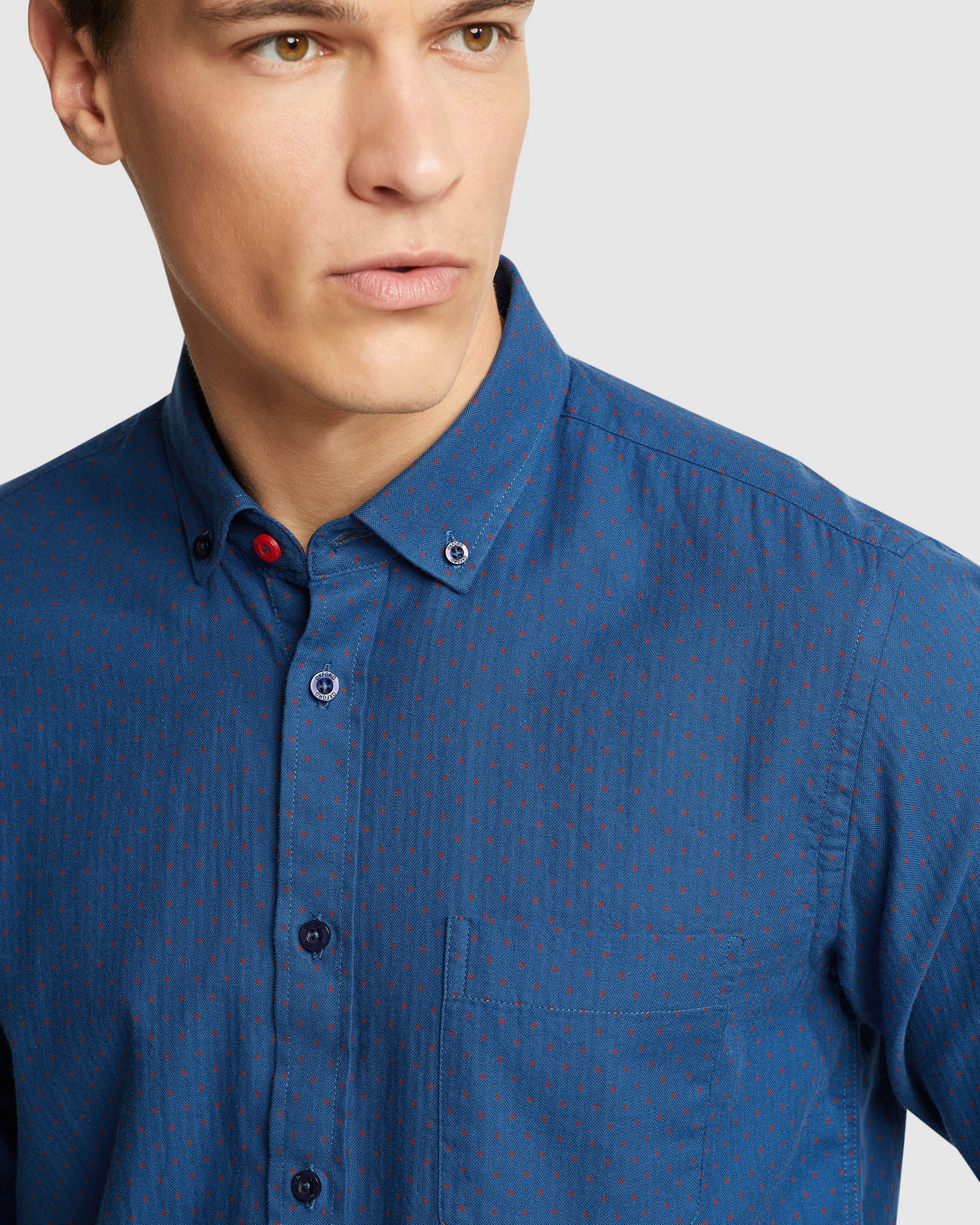 Stratton Spot Printed Shirt - Image 4