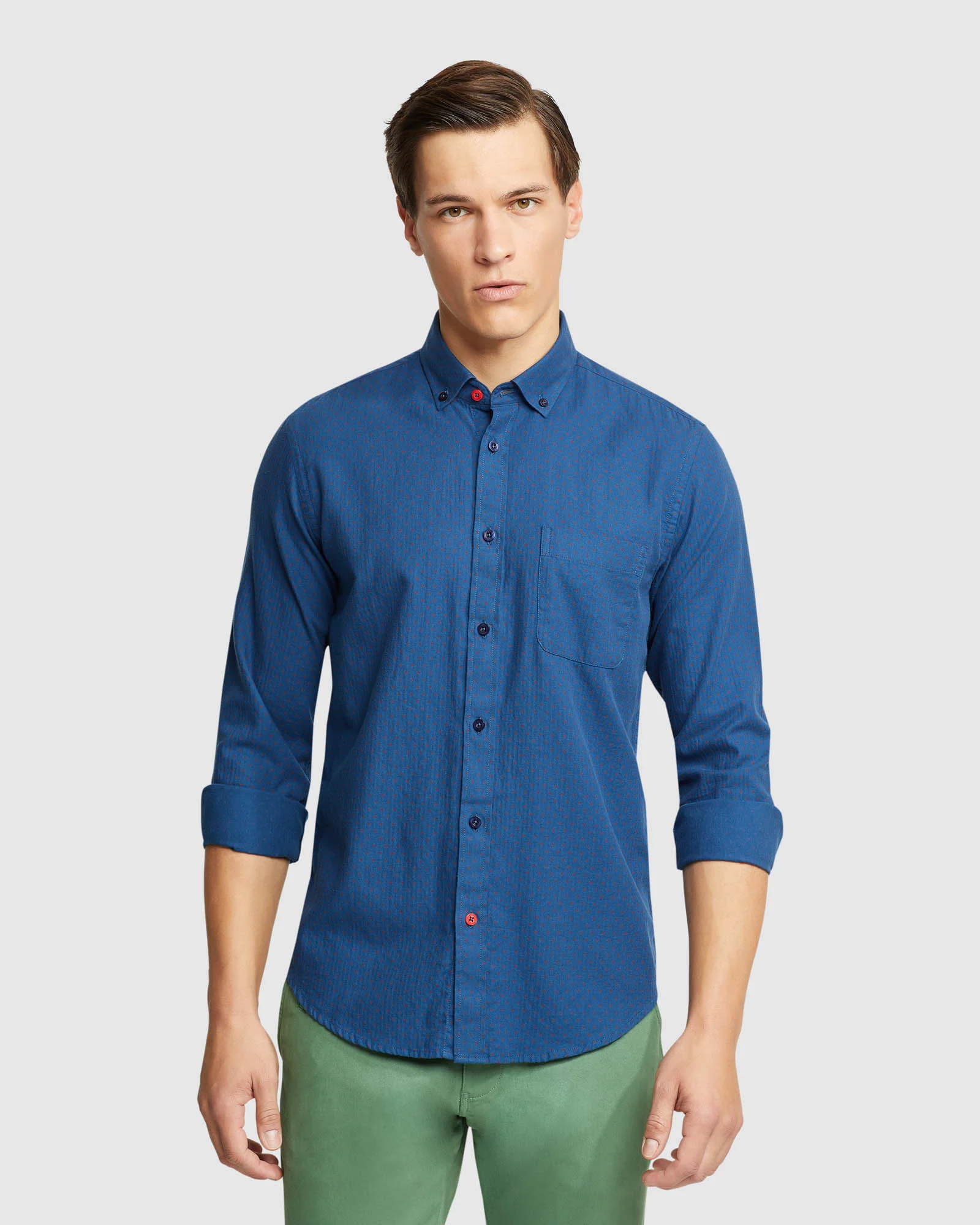 Stratton Spot Printed Shirt - Image 5